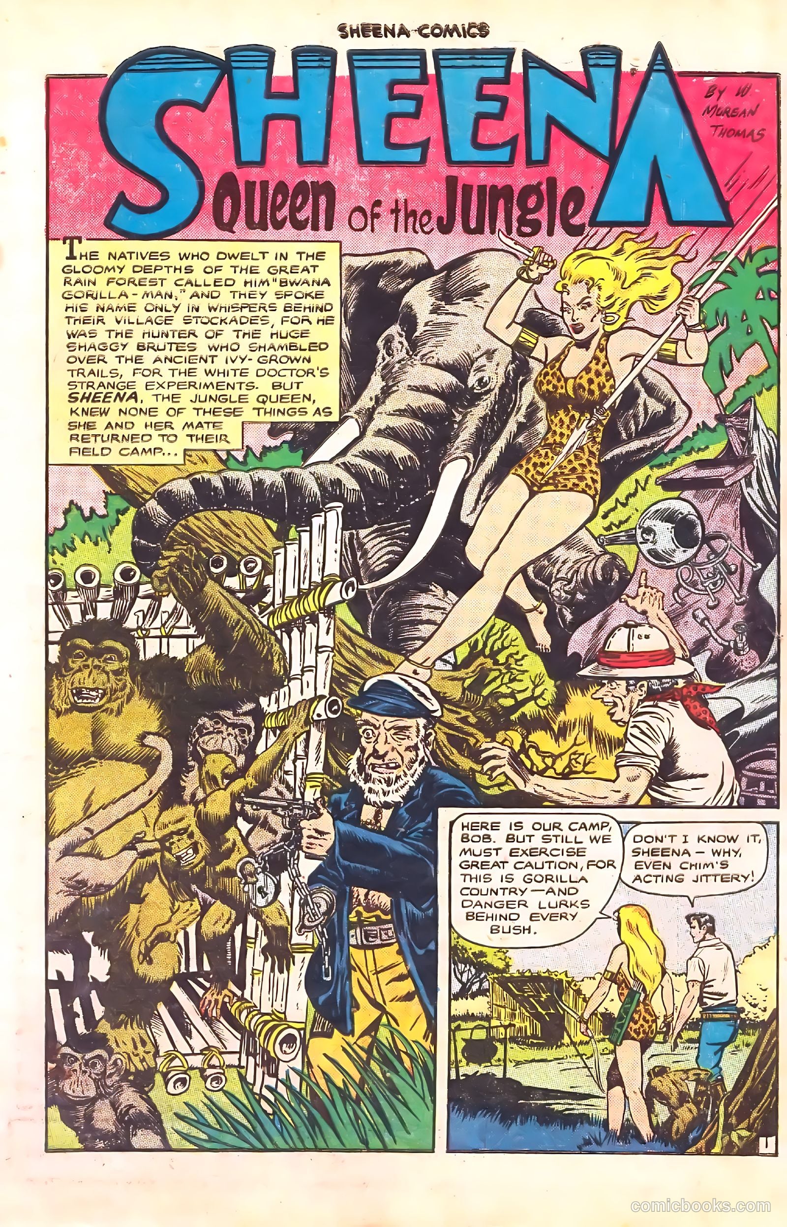Sheena, Queen of the Jungle #7 (1950) — page 3 of 52