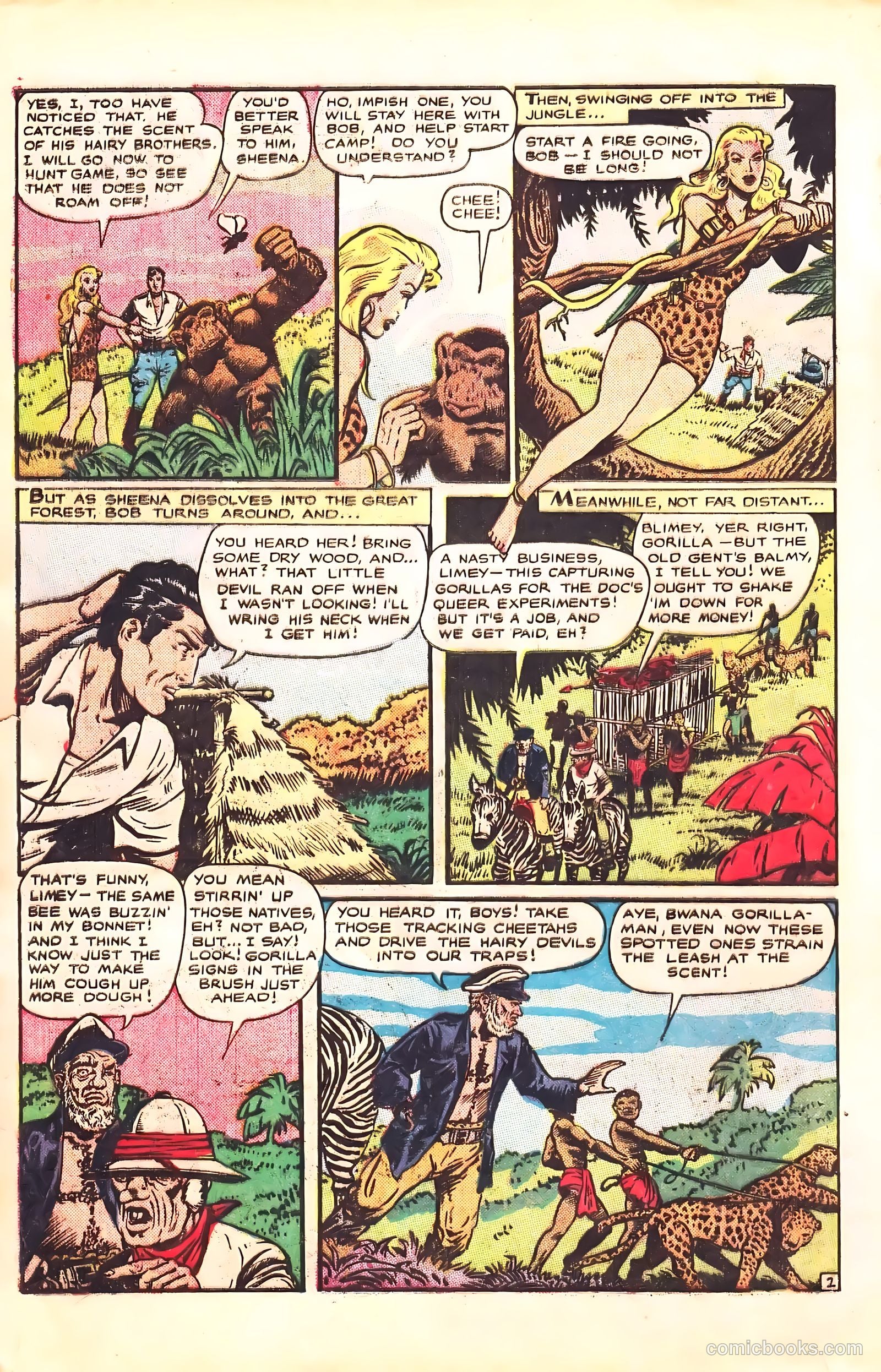 Sheena, Queen of the Jungle #7 (1950) — page 4 of 52