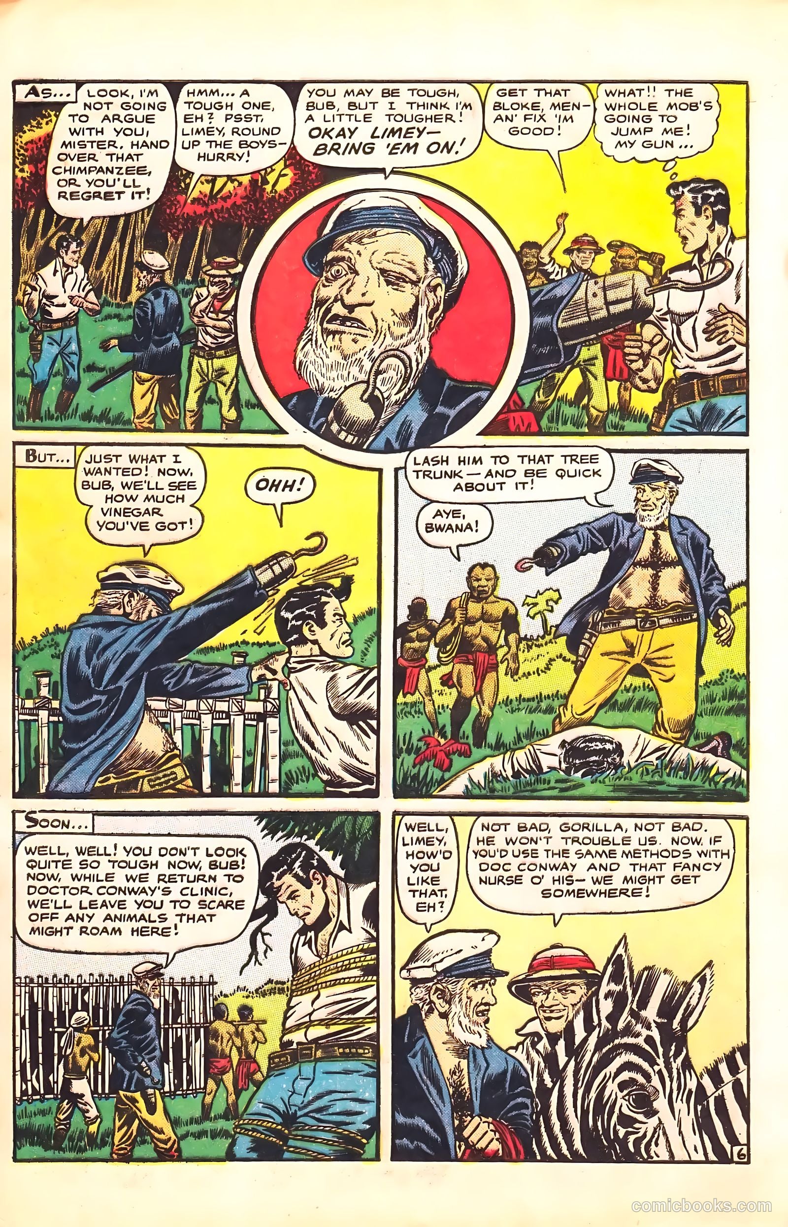 Sheena, Queen of the Jungle #7 (1950) — page 8 of 52