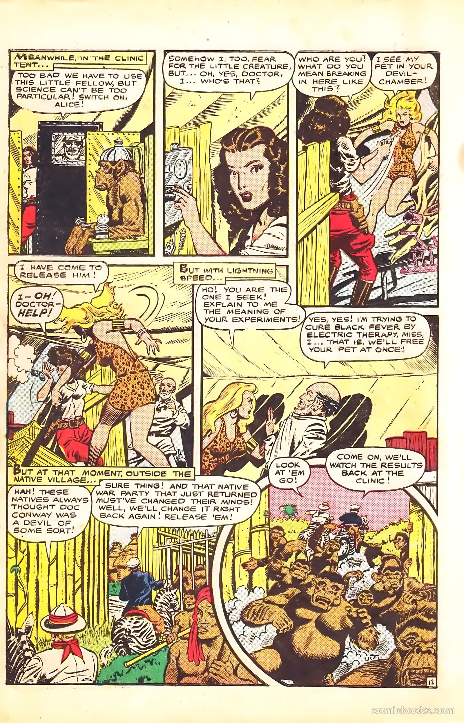 Sheena, Queen of the Jungle #7 (1950) — page 14 of 52