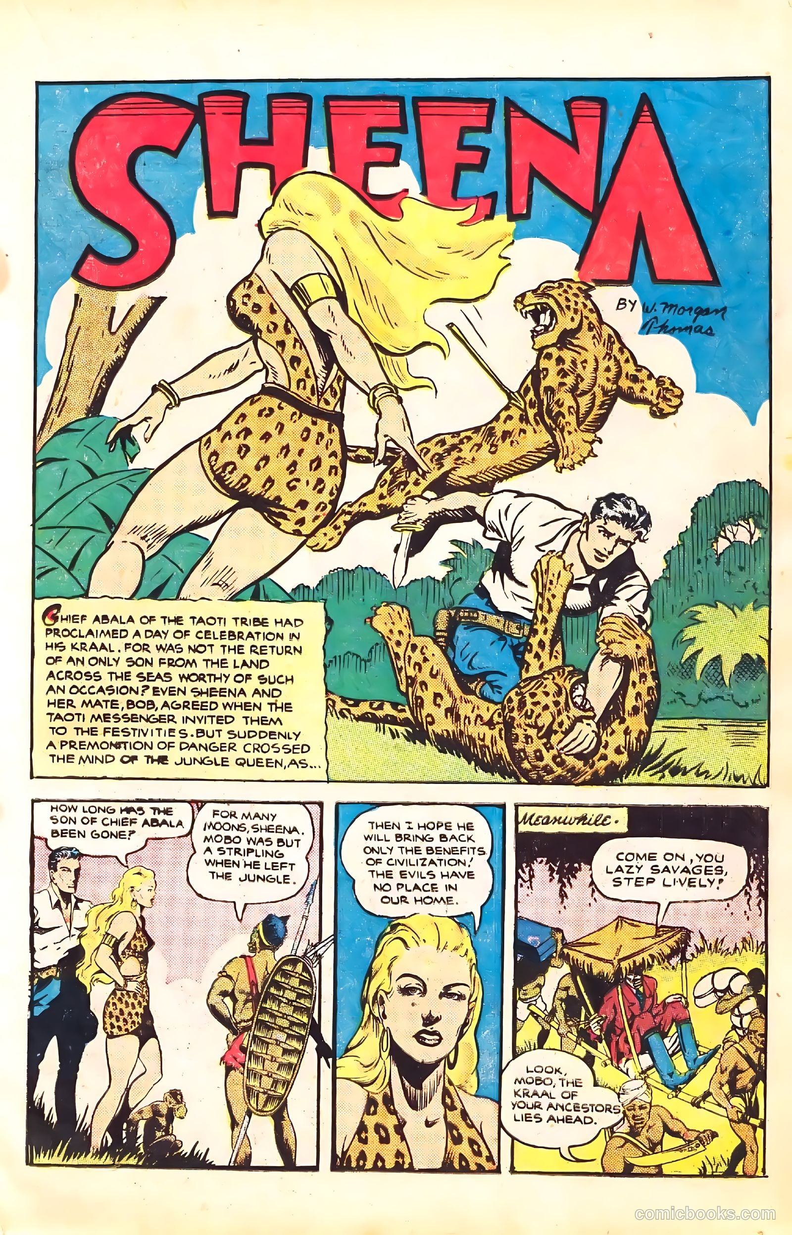 Sheena, Queen of the Jungle #7 (1950) — page 19 of 52