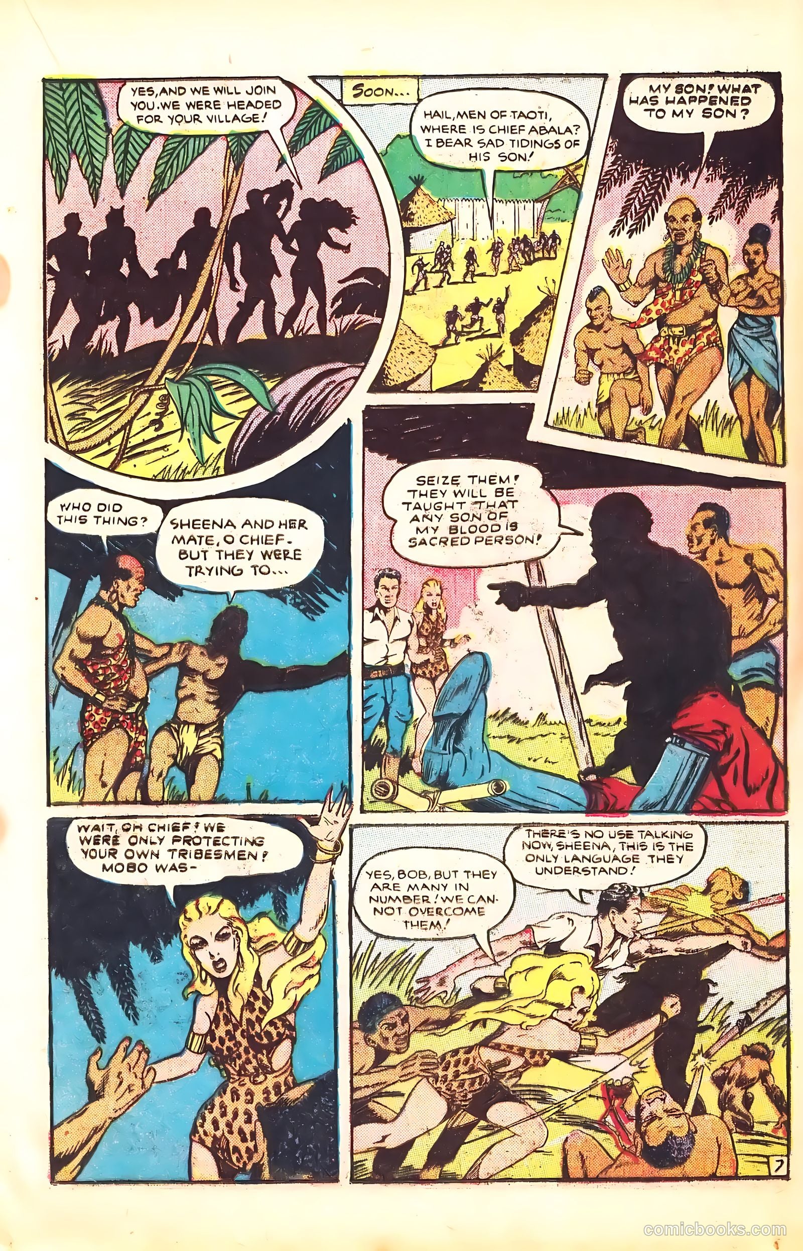 Sheena, Queen of the Jungle #7 (1950) — page 25 of 52