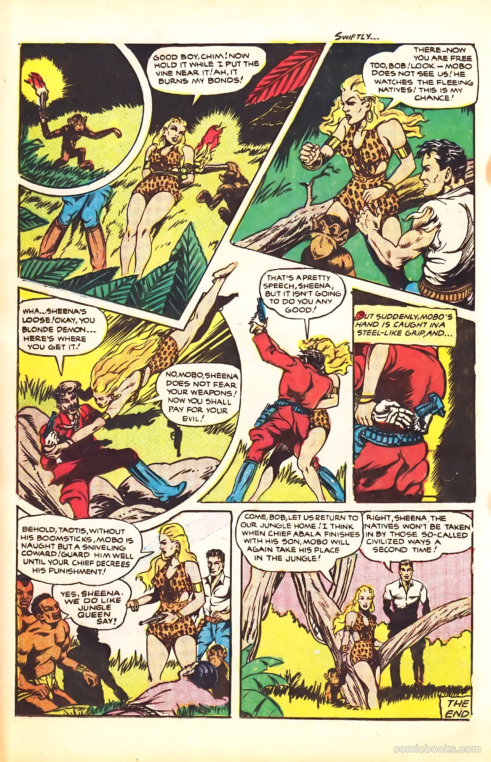 Sheena, Queen of the Jungle #7 (1950) — page 30 of 52