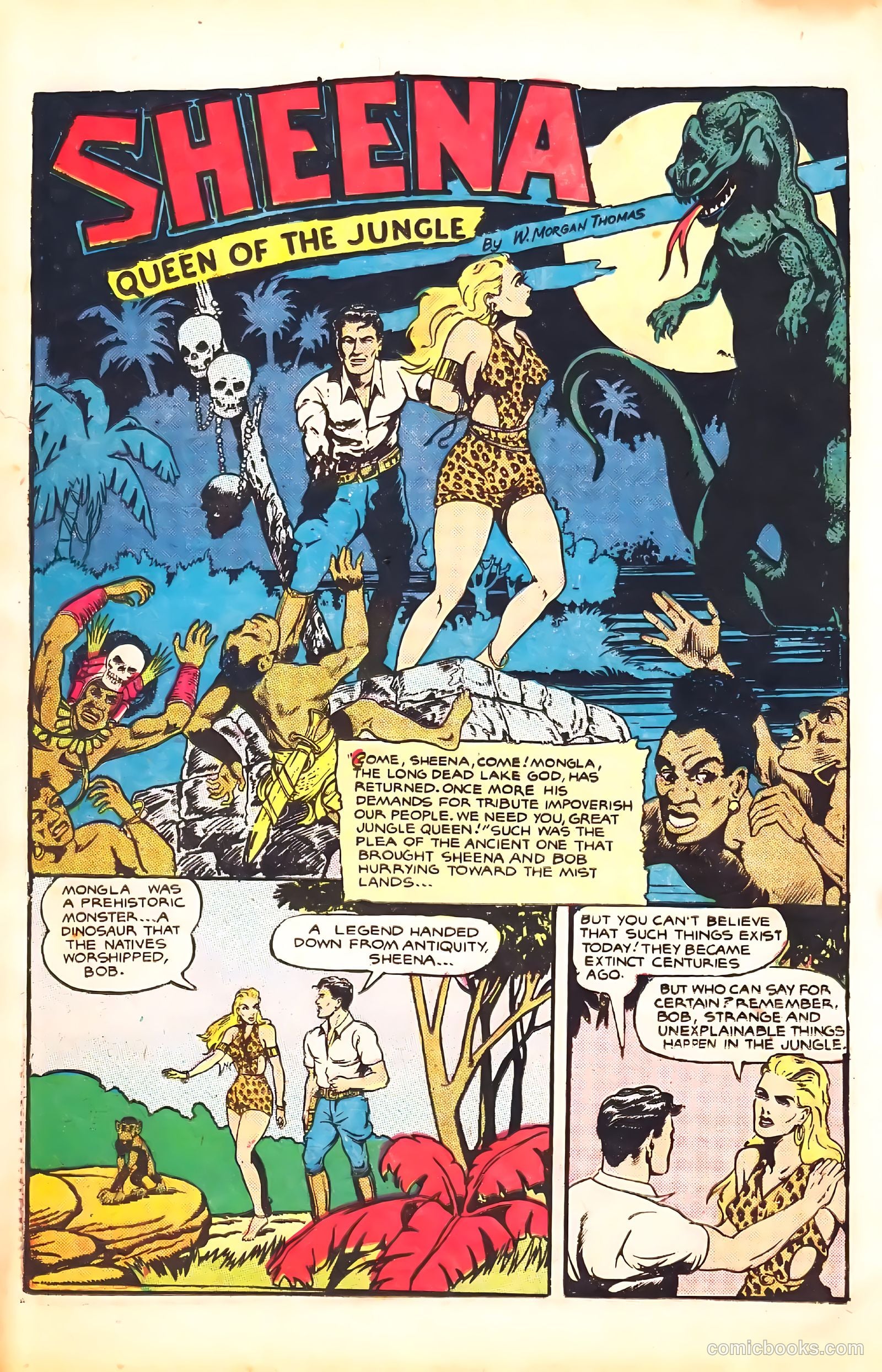 Sheena, Queen of the Jungle #7 (1950) — page 34 of 52