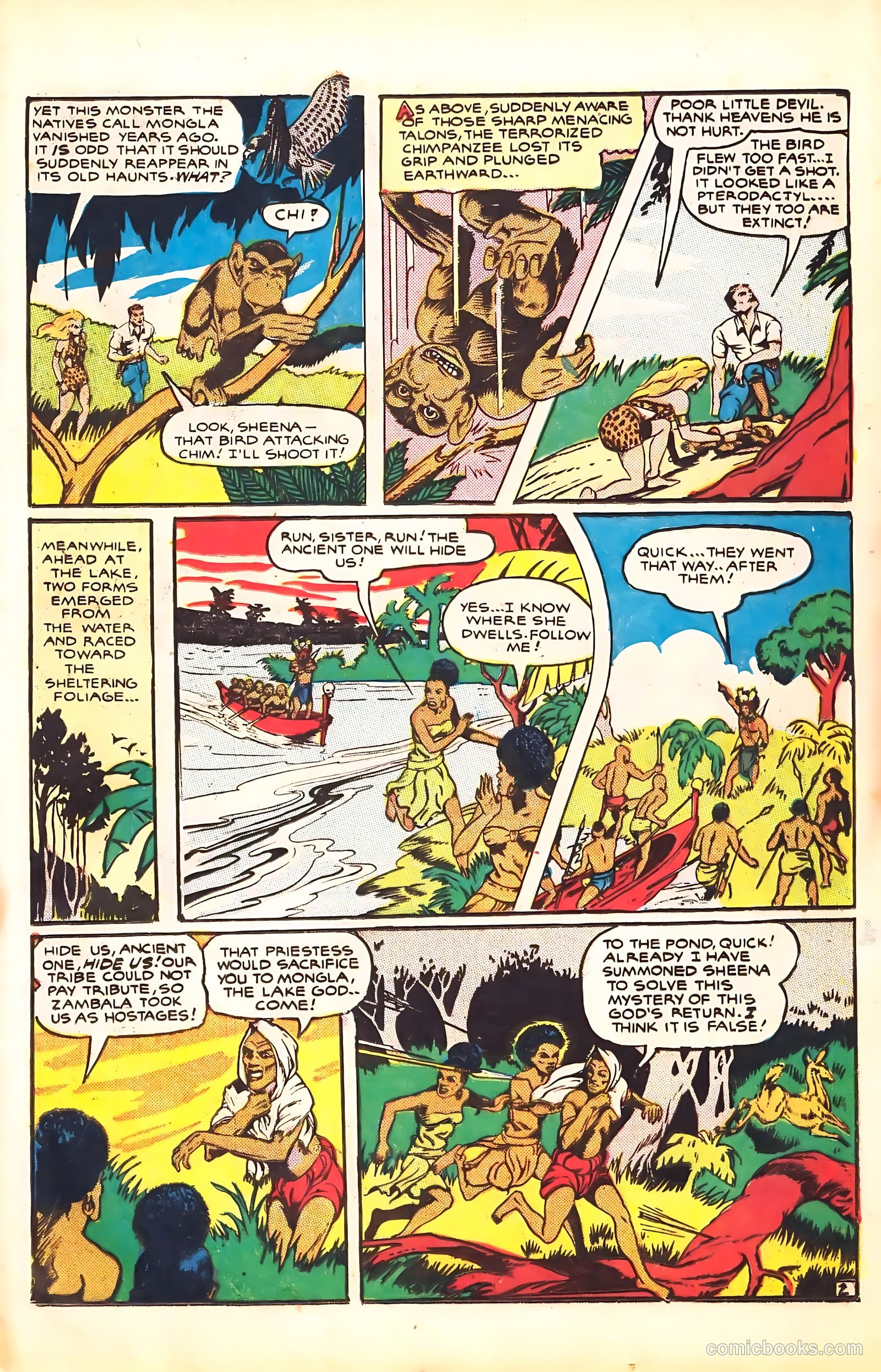 Sheena, Queen of the Jungle #7 (1950) — page 35 of 52