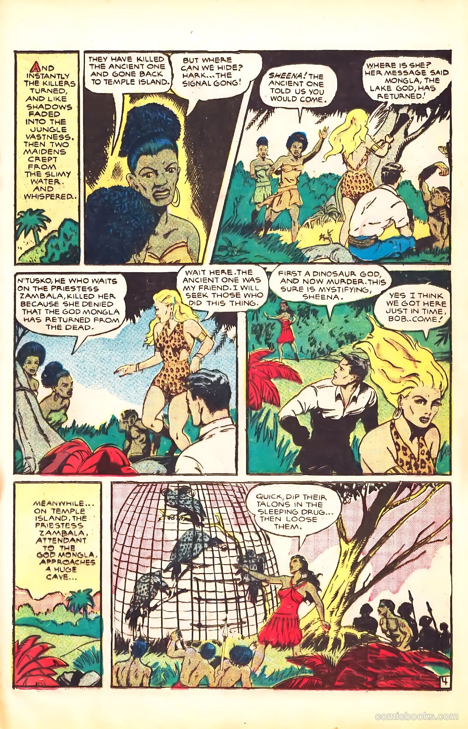 Sheena, Queen of the Jungle #7 (1950) — page 37 of 52
