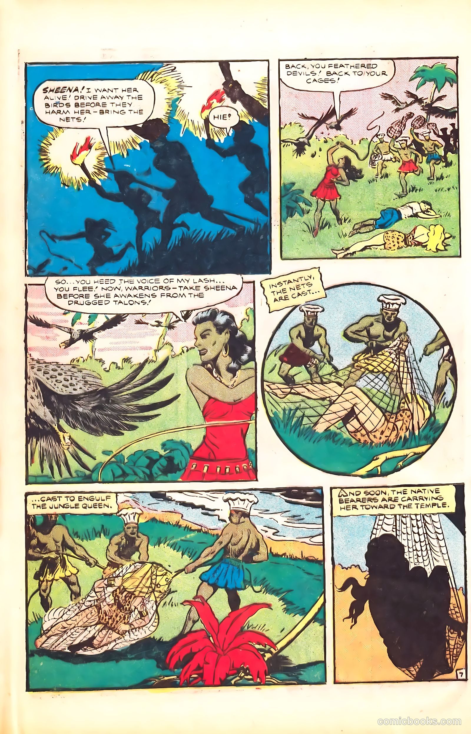 Sheena, Queen of the Jungle #7 (1950) — page 40 of 52