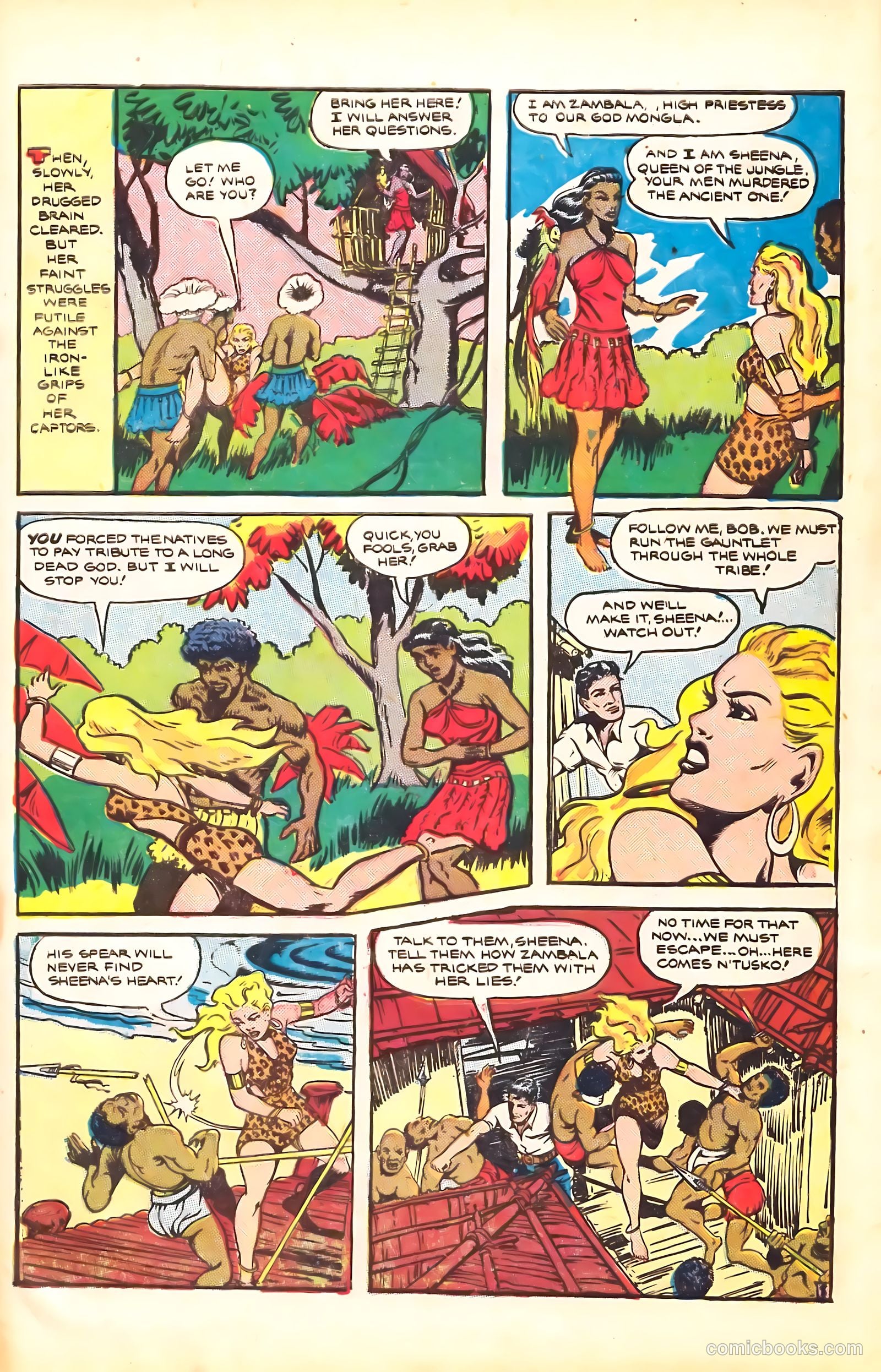 Sheena, Queen of the Jungle #7 (1950) — page 41 of 52