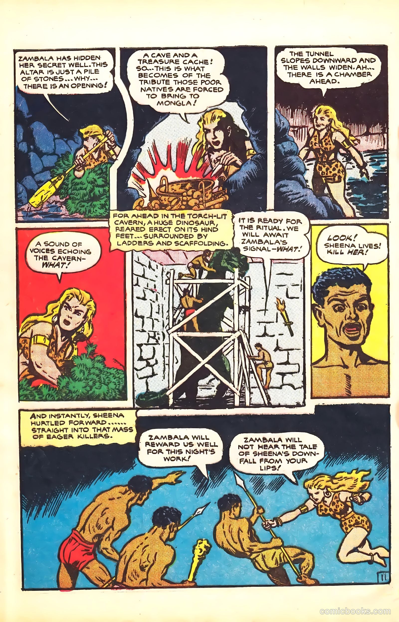Sheena, Queen of the Jungle #7 (1950) — page 44 of 52
