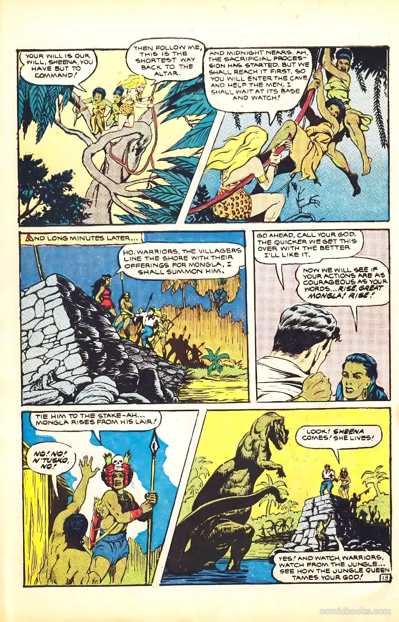 Sheena, Queen of the Jungle #7 (1950) — page 46 of 52
