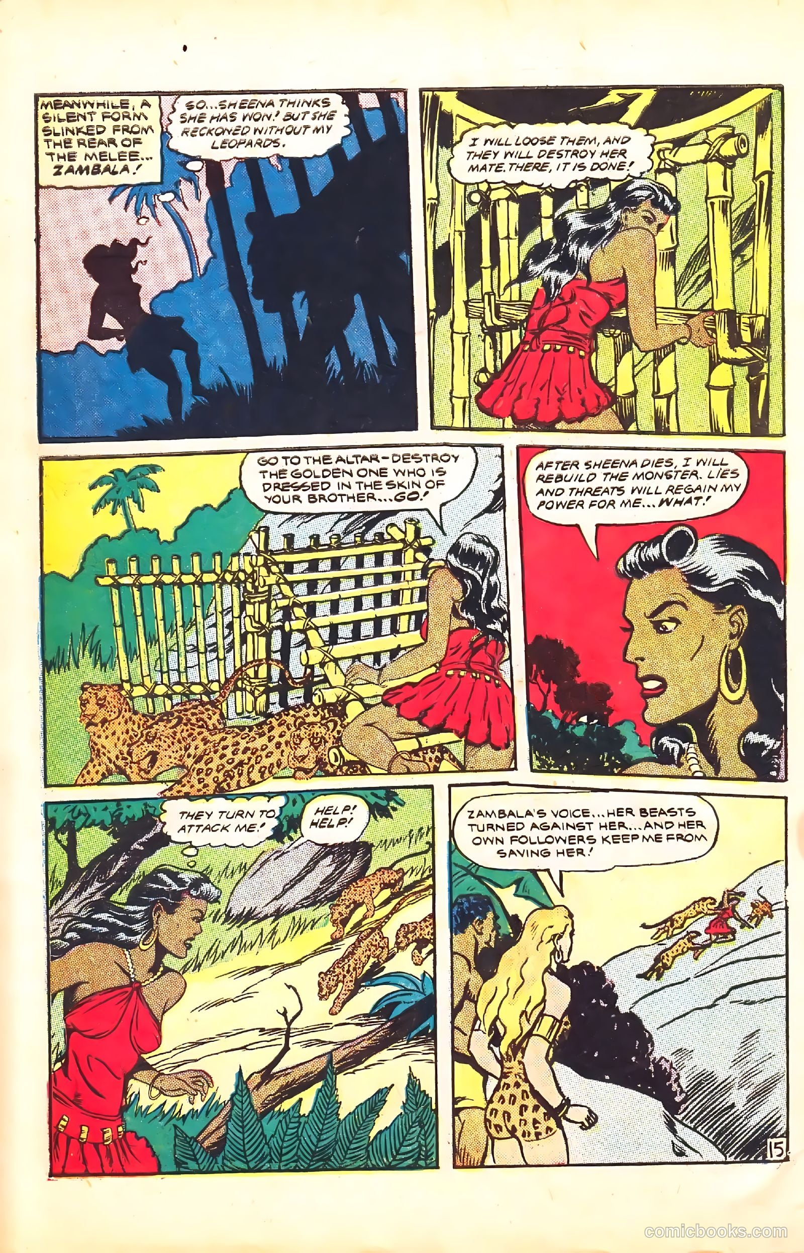 Sheena, Queen of the Jungle #7 (1950) — page 48 of 52