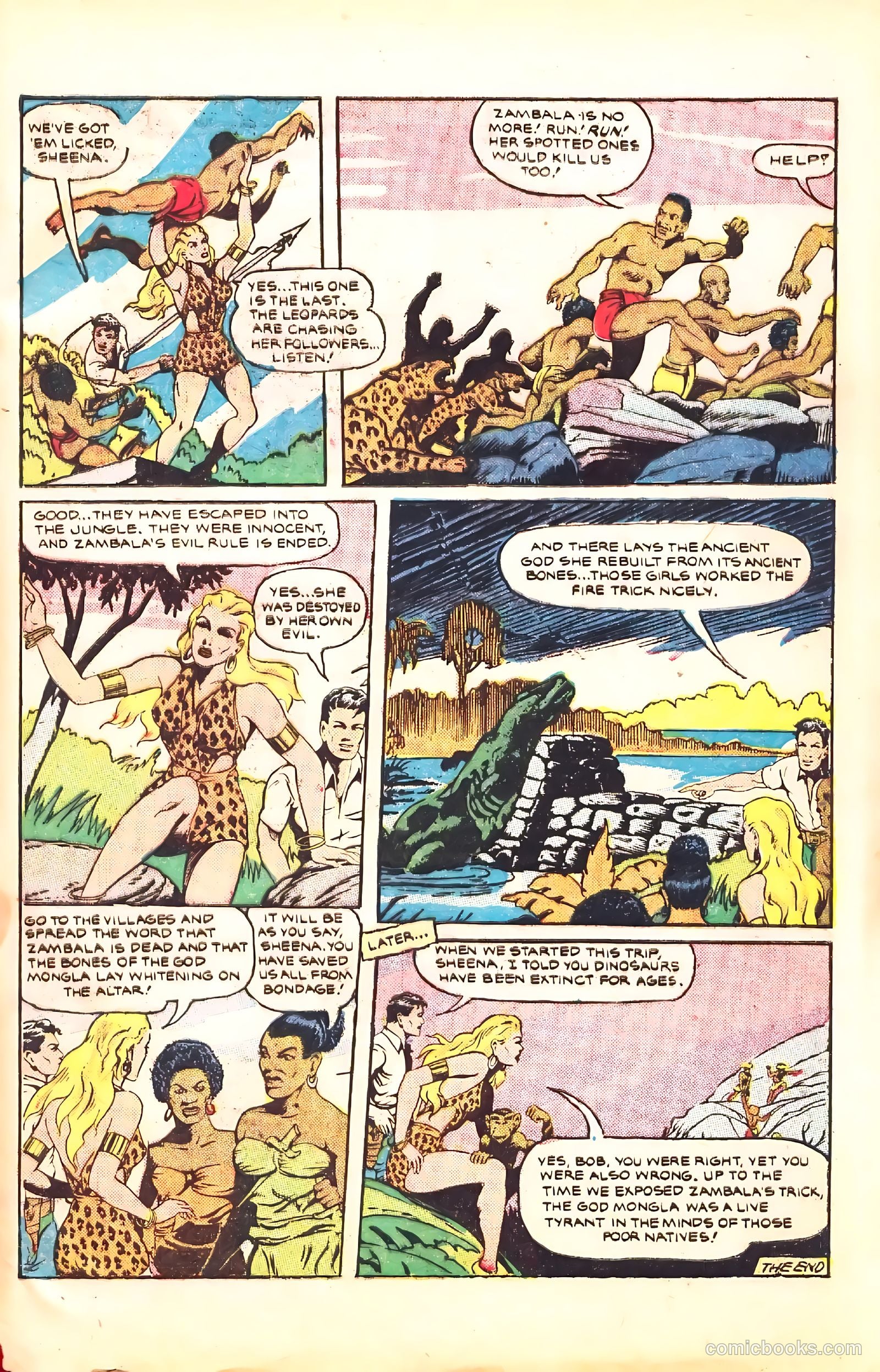 Sheena, Queen of the Jungle #7 (1950) — page 49 of 52