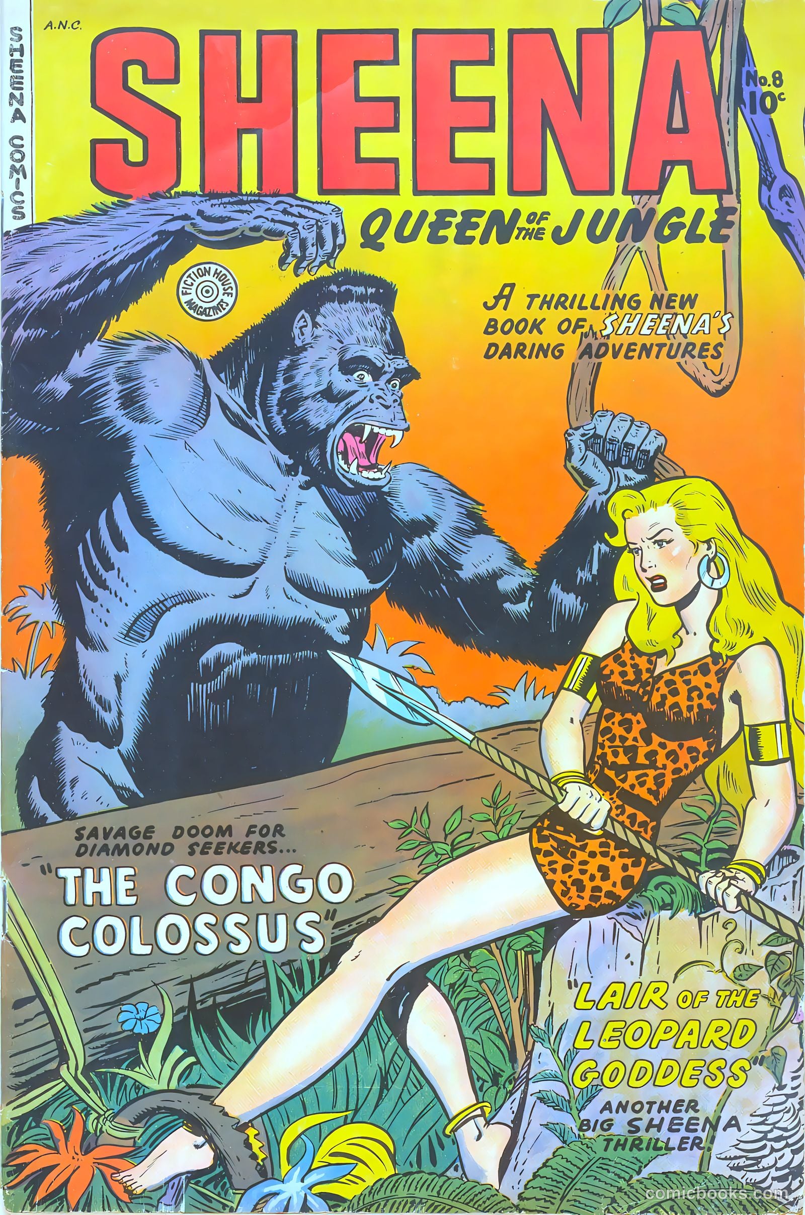 Sheena Queen of the Jungle #8