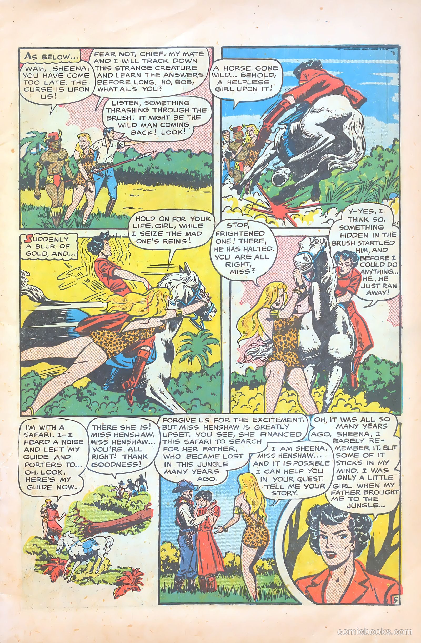 Sheena Queen of the Jungle #8 (2018) — page 7 of 36