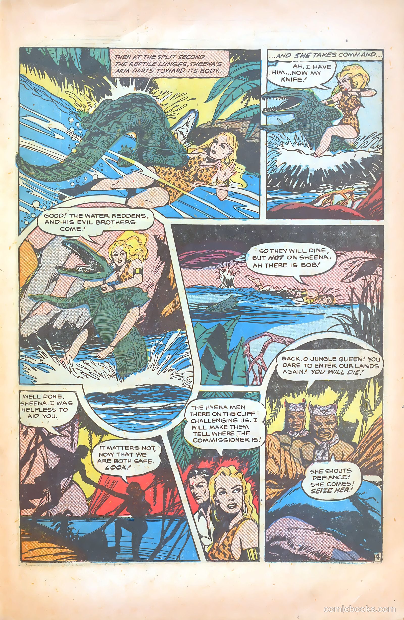 Sheena Queen of the Jungle #8 (2018) — page 19 of 36