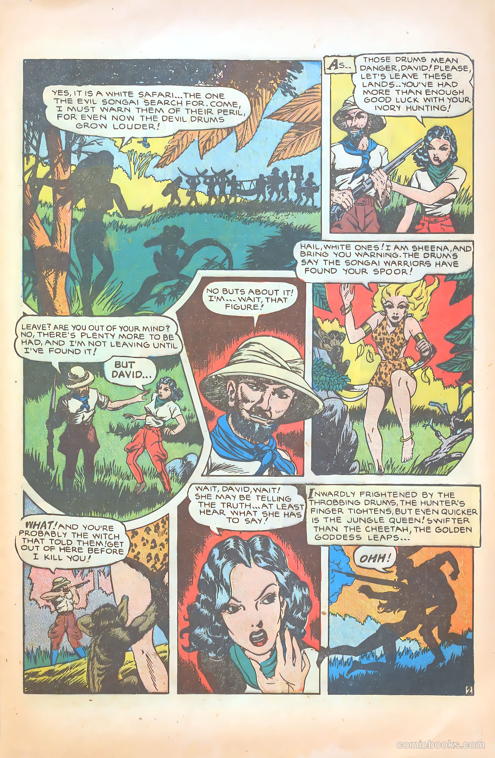 Sheena Queen of the Jungle #8 (2018) — page 25 of 36