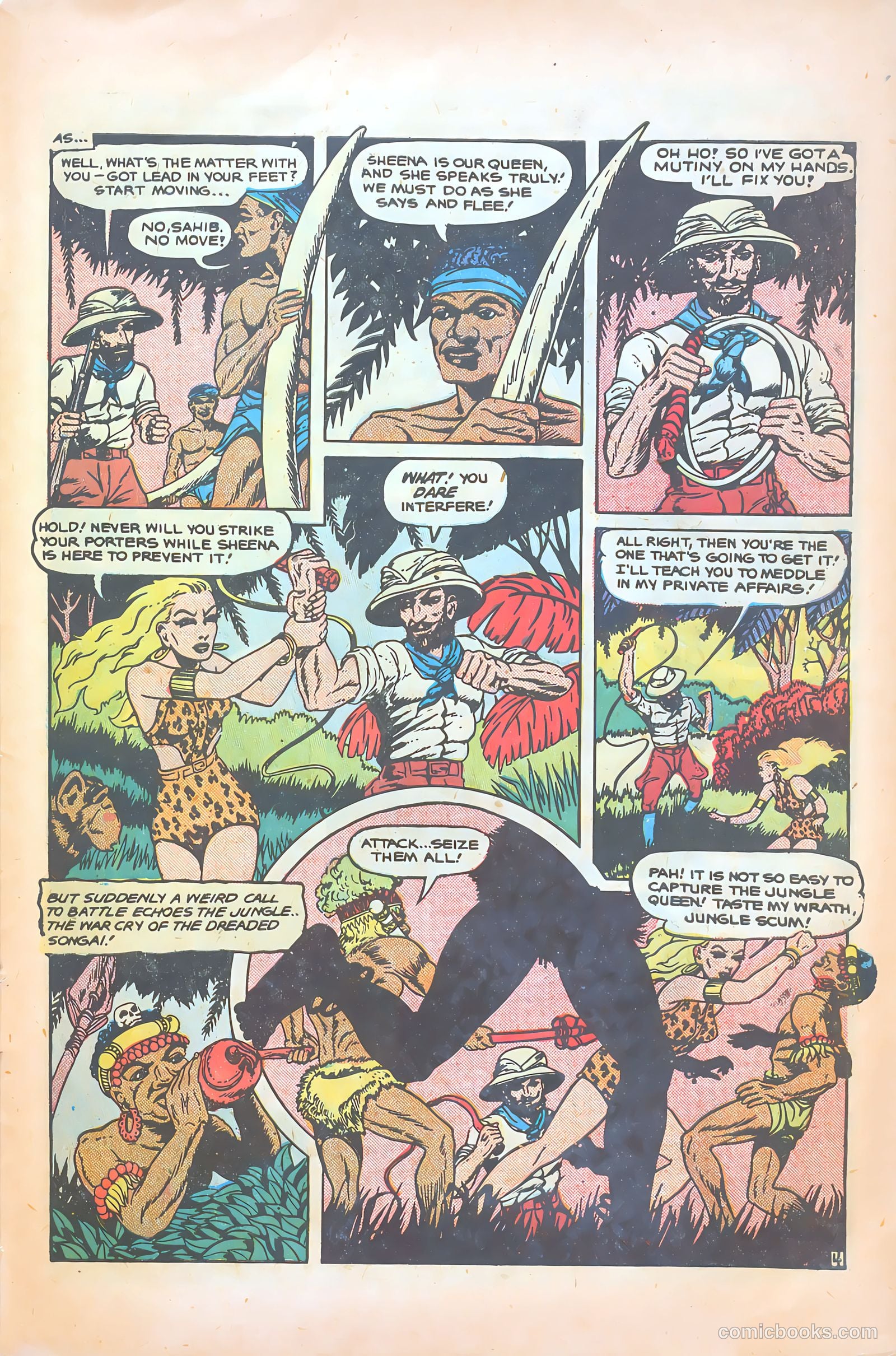 Sheena Queen of the Jungle #8 (2018) — page 27 of 36