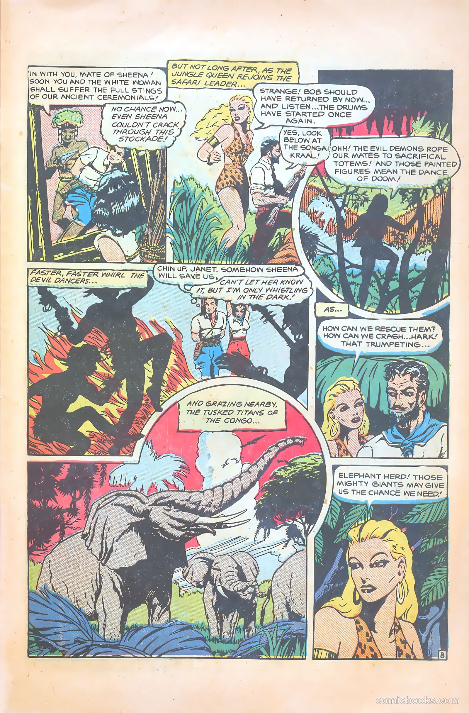 Sheena Queen of the Jungle #8 (2018) — page 31 of 36
