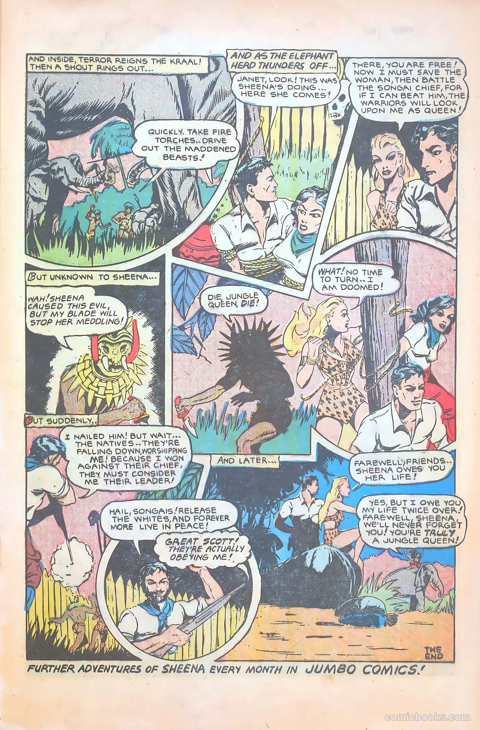 Sheena Queen of the Jungle #8 (2018) — page 33 of 36