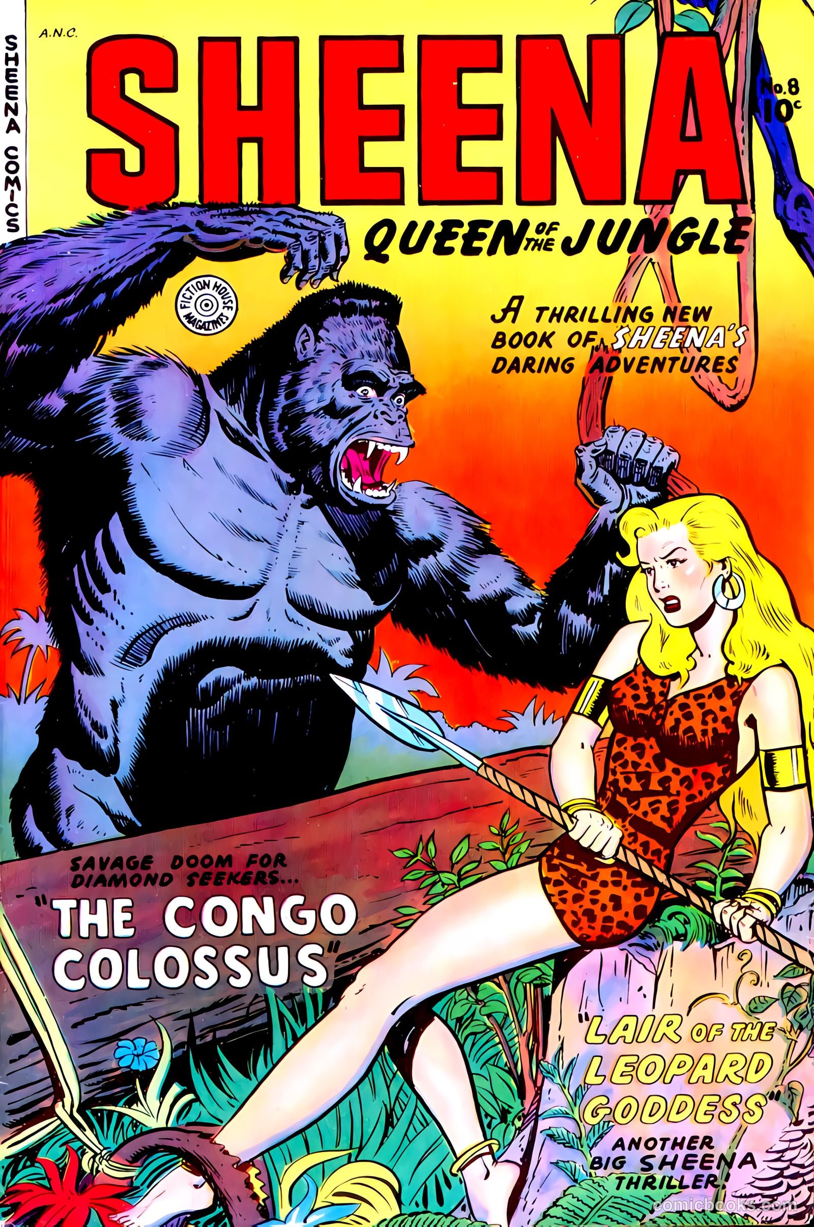 Sheena, Queen of the Jungle #8 (1950) — page 2 of 37