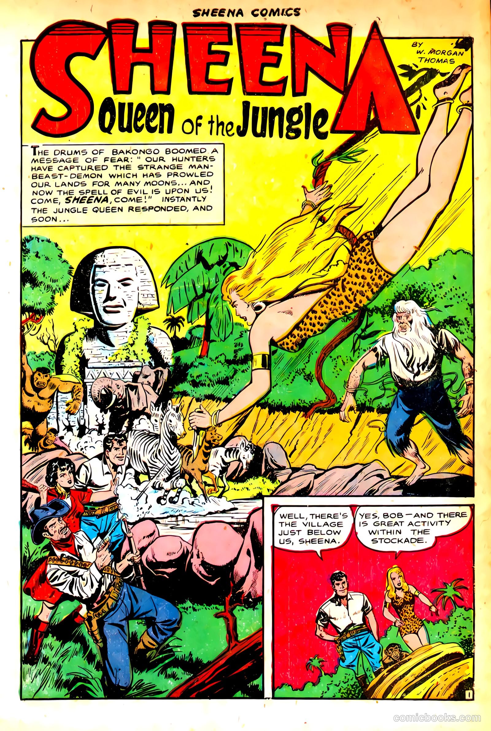 Sheena, Queen of the Jungle #8 (1950) — page 4 of 37