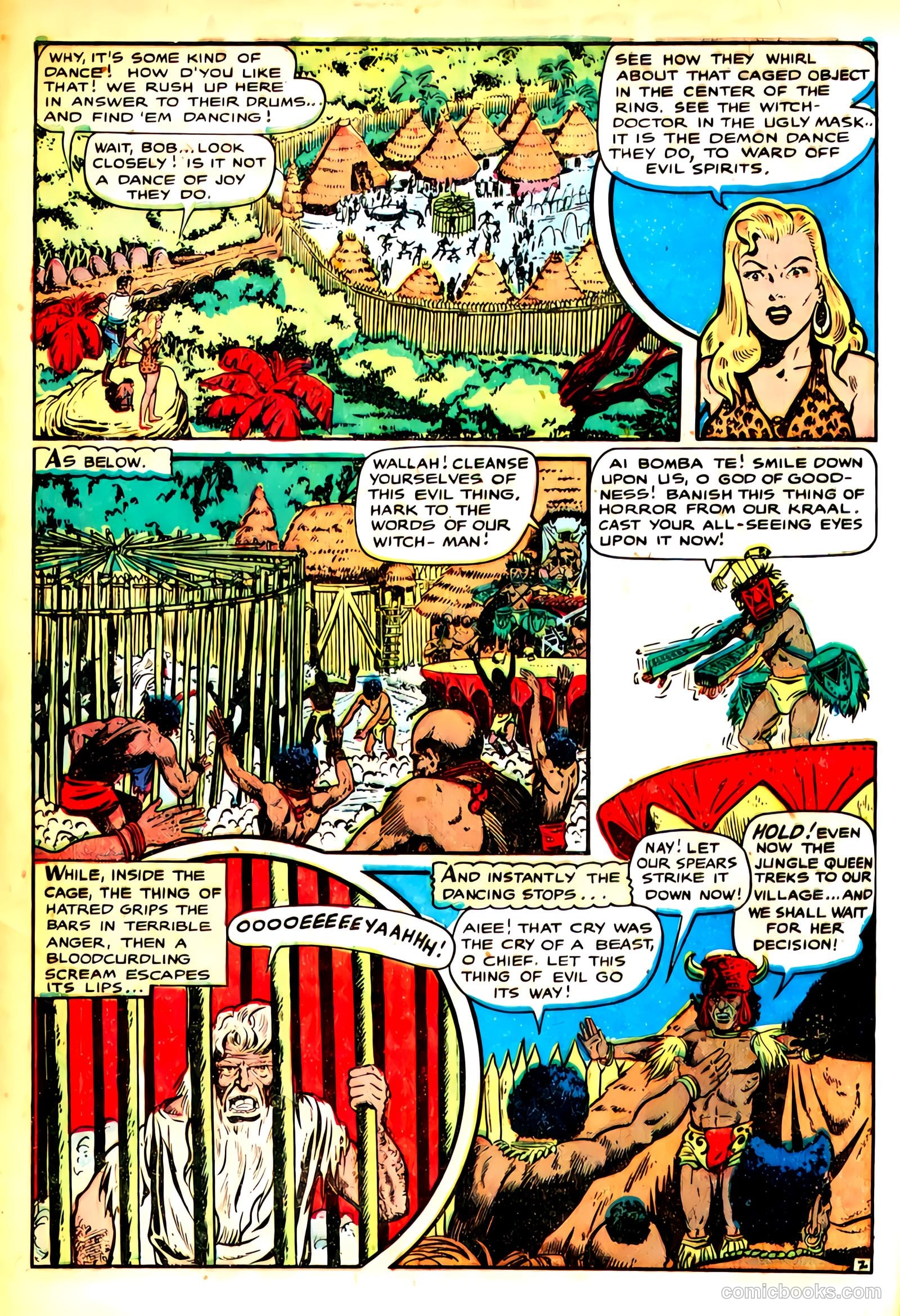 Sheena, Queen of the Jungle #8 (1950) — page 5 of 37