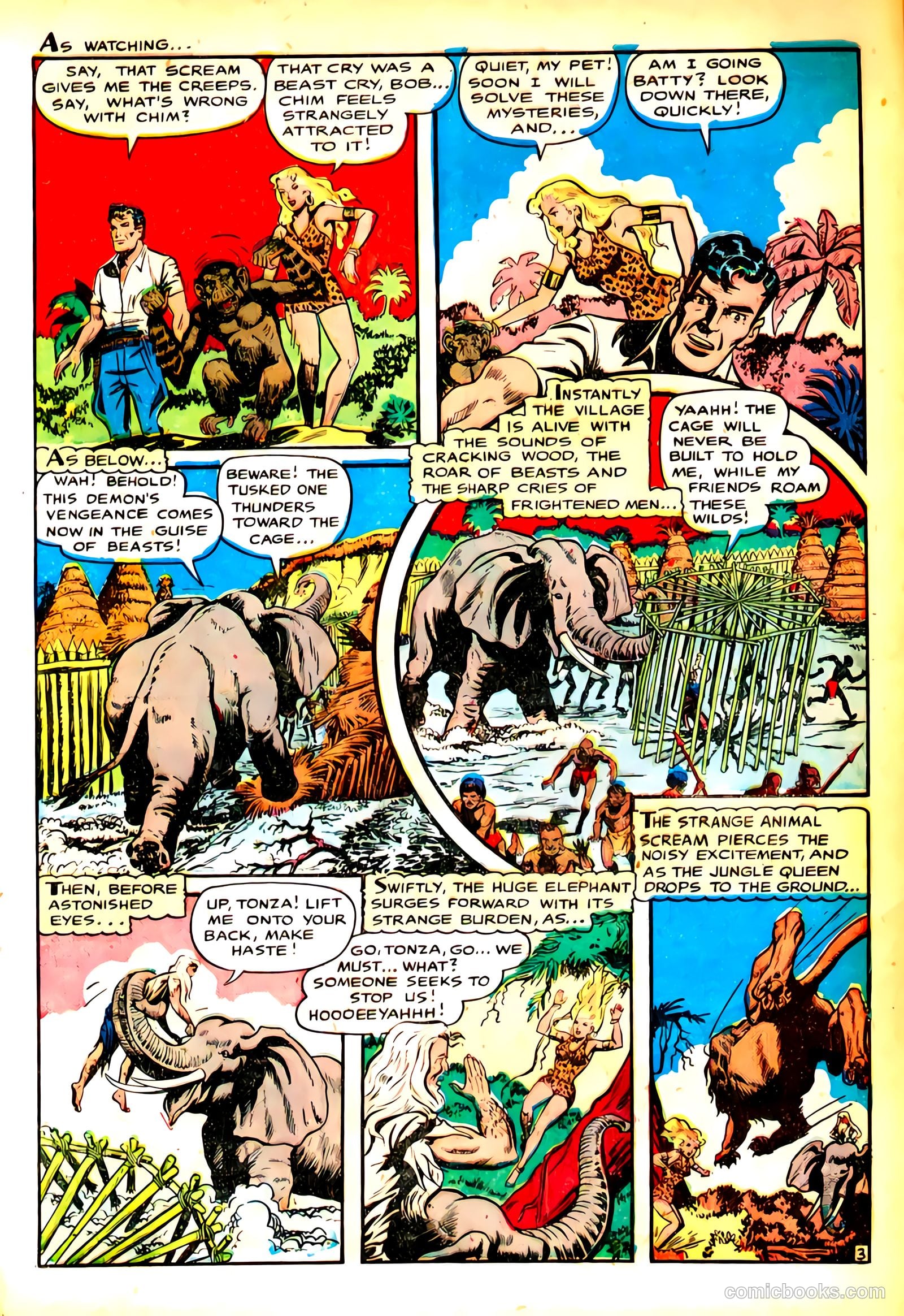Sheena, Queen of the Jungle #8 (1950) — page 6 of 37