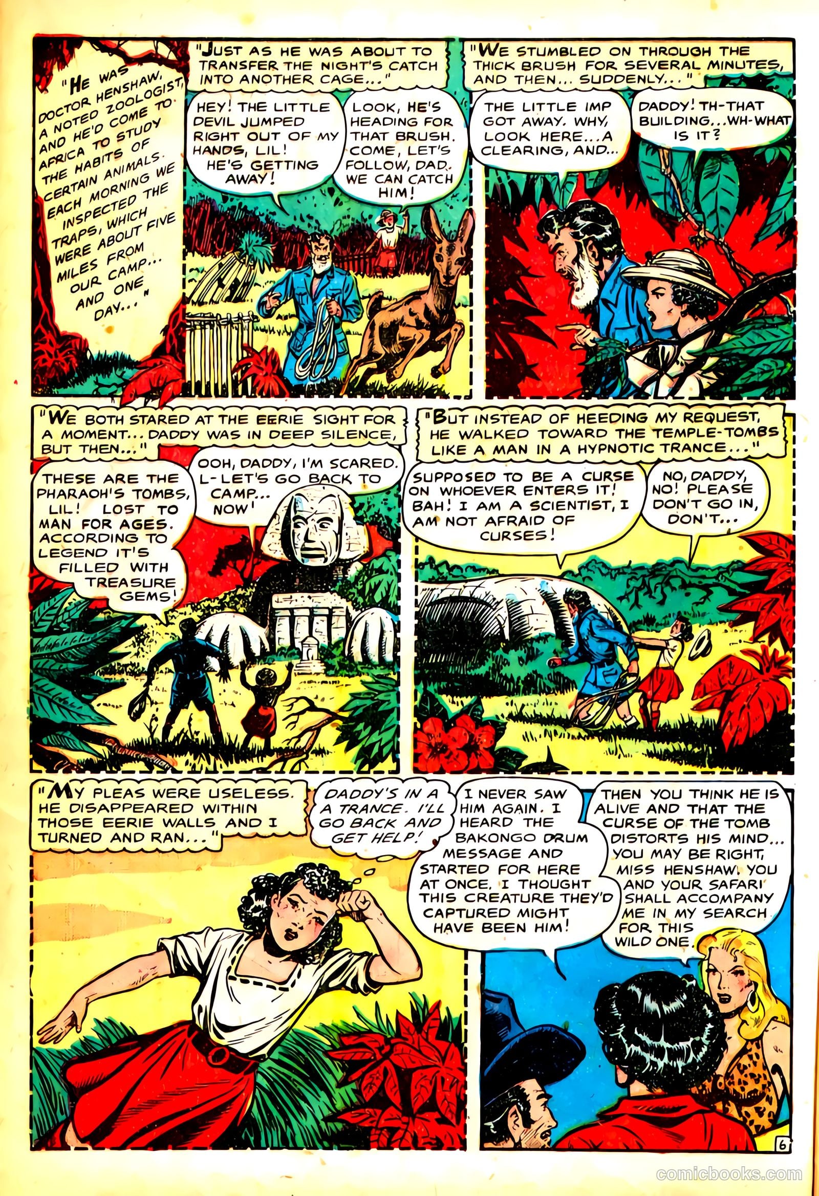 Sheena, Queen of the Jungle #8 (1950) — page 9 of 37
