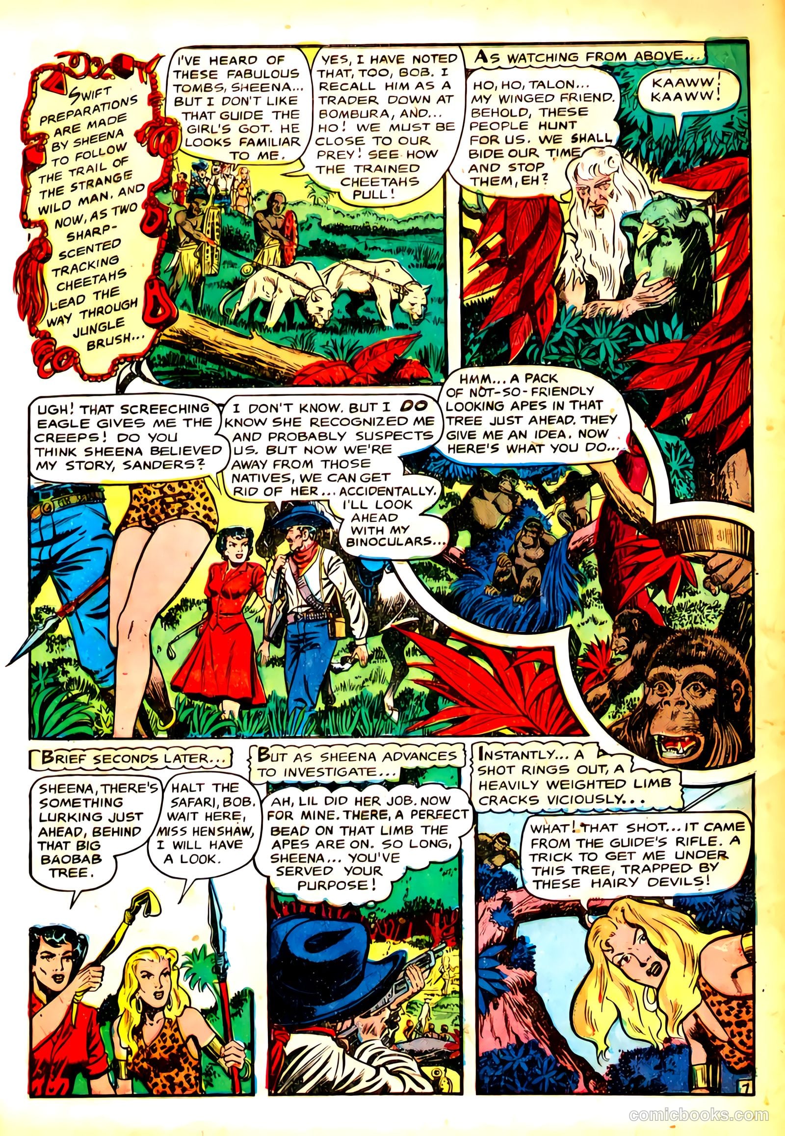 Sheena, Queen of the Jungle #8 (1950) — page 10 of 37