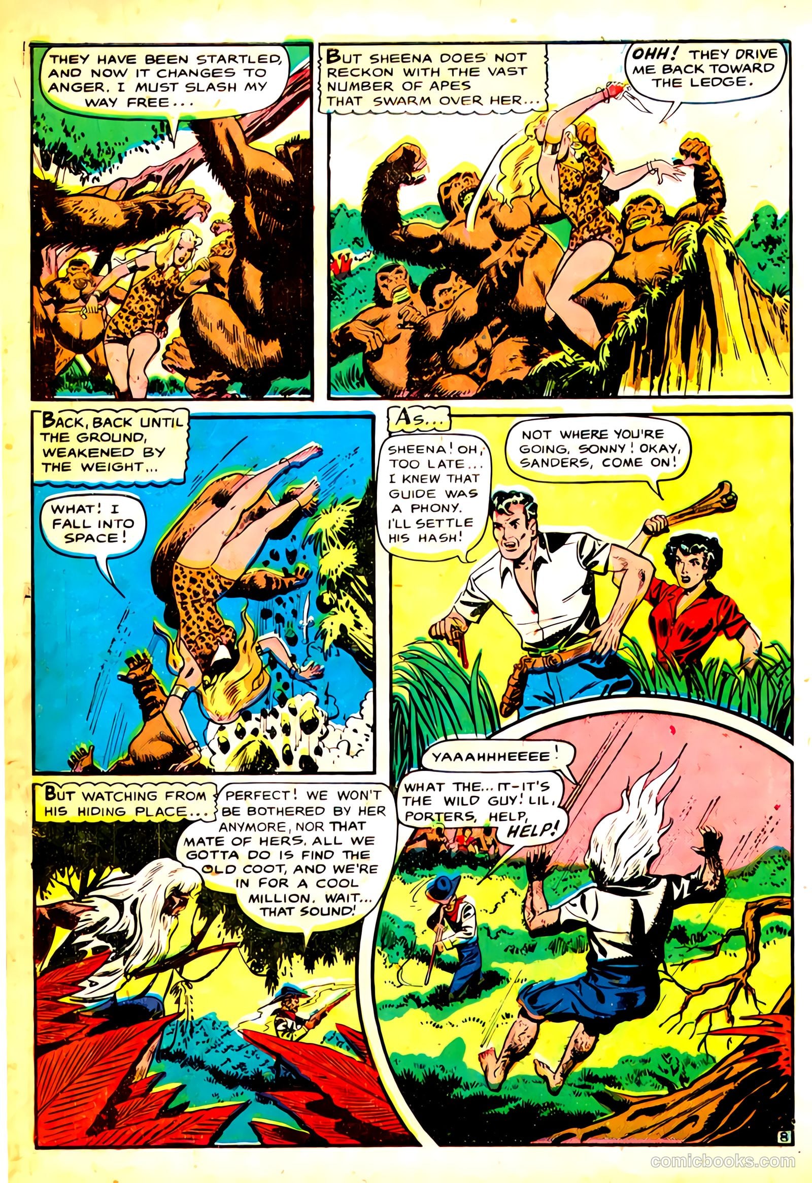 Sheena, Queen of the Jungle #8 (1950) — page 11 of 37
