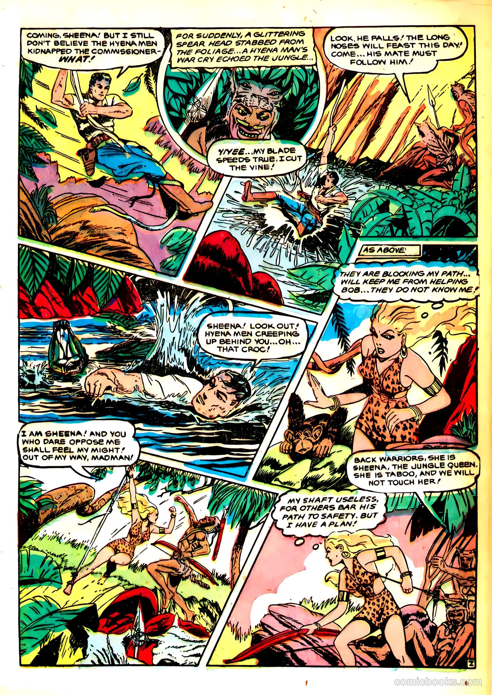 Sheena, Queen of the Jungle #8 (1950) — page 18 of 37