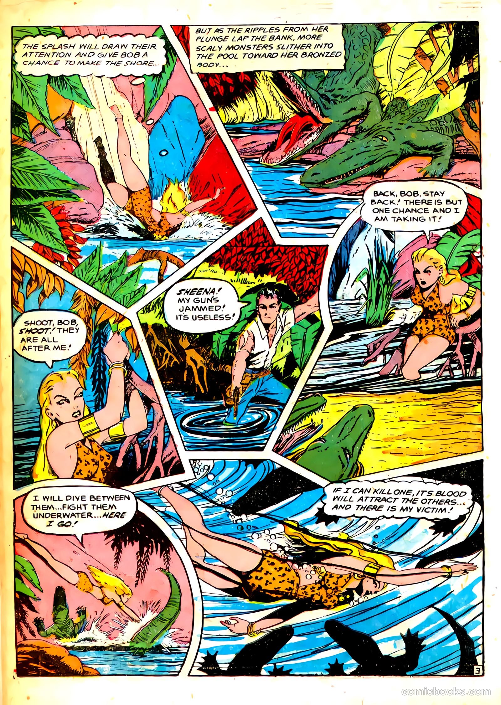 Sheena, Queen of the Jungle #8 (1950) — page 19 of 37