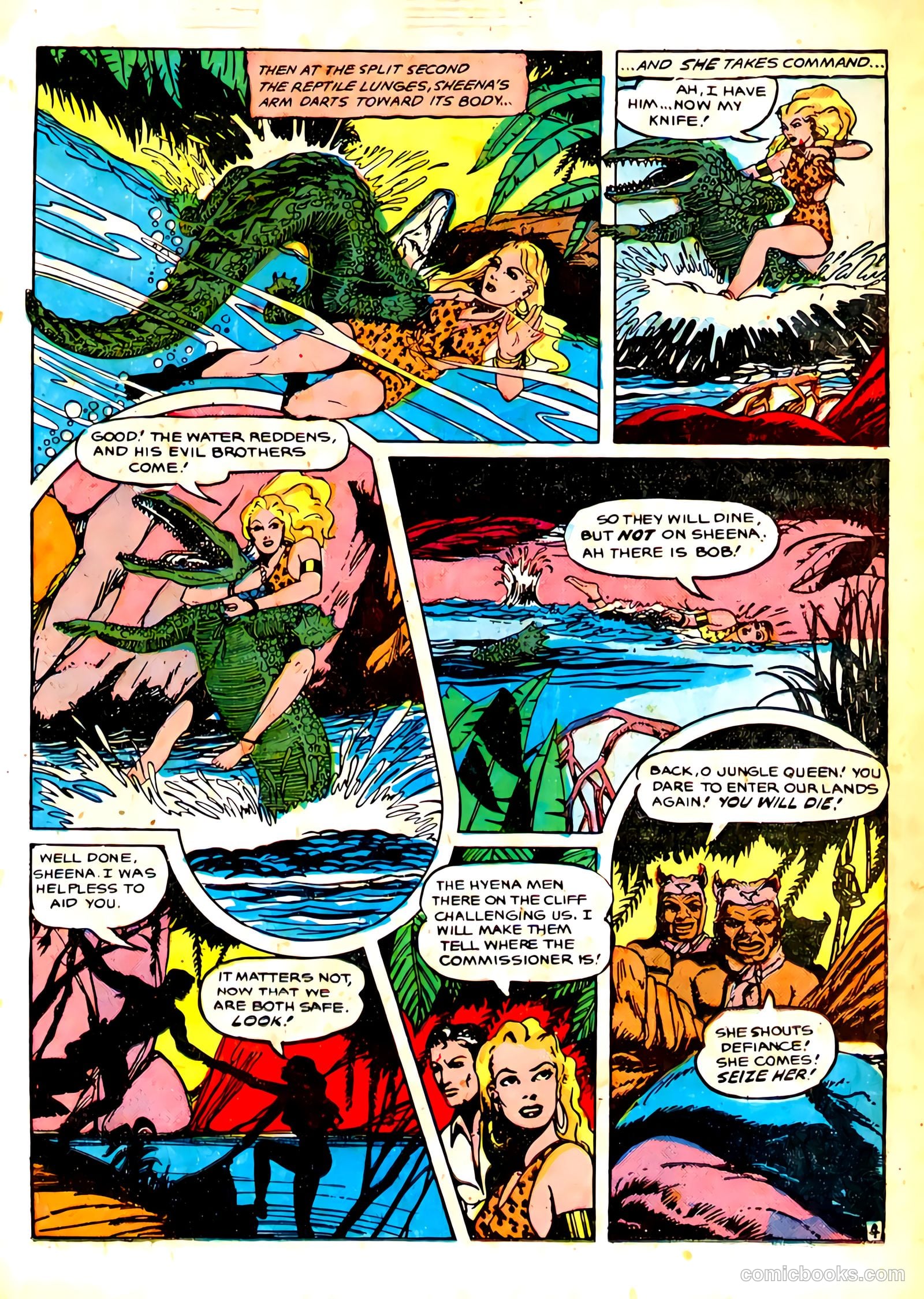 Sheena, Queen of the Jungle #8 (1950) — page 20 of 37