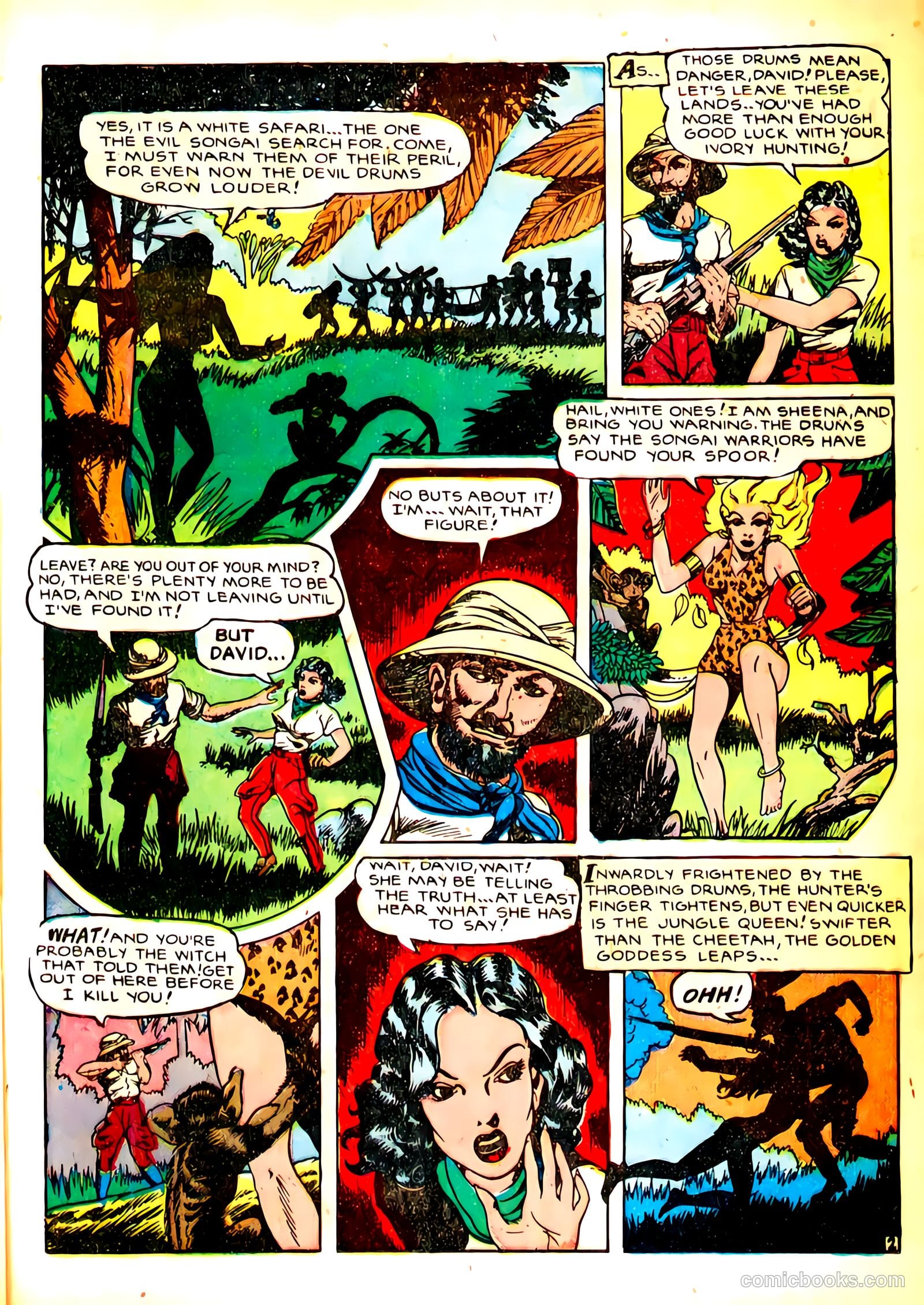Sheena, Queen of the Jungle #8 (1950) — page 26 of 37