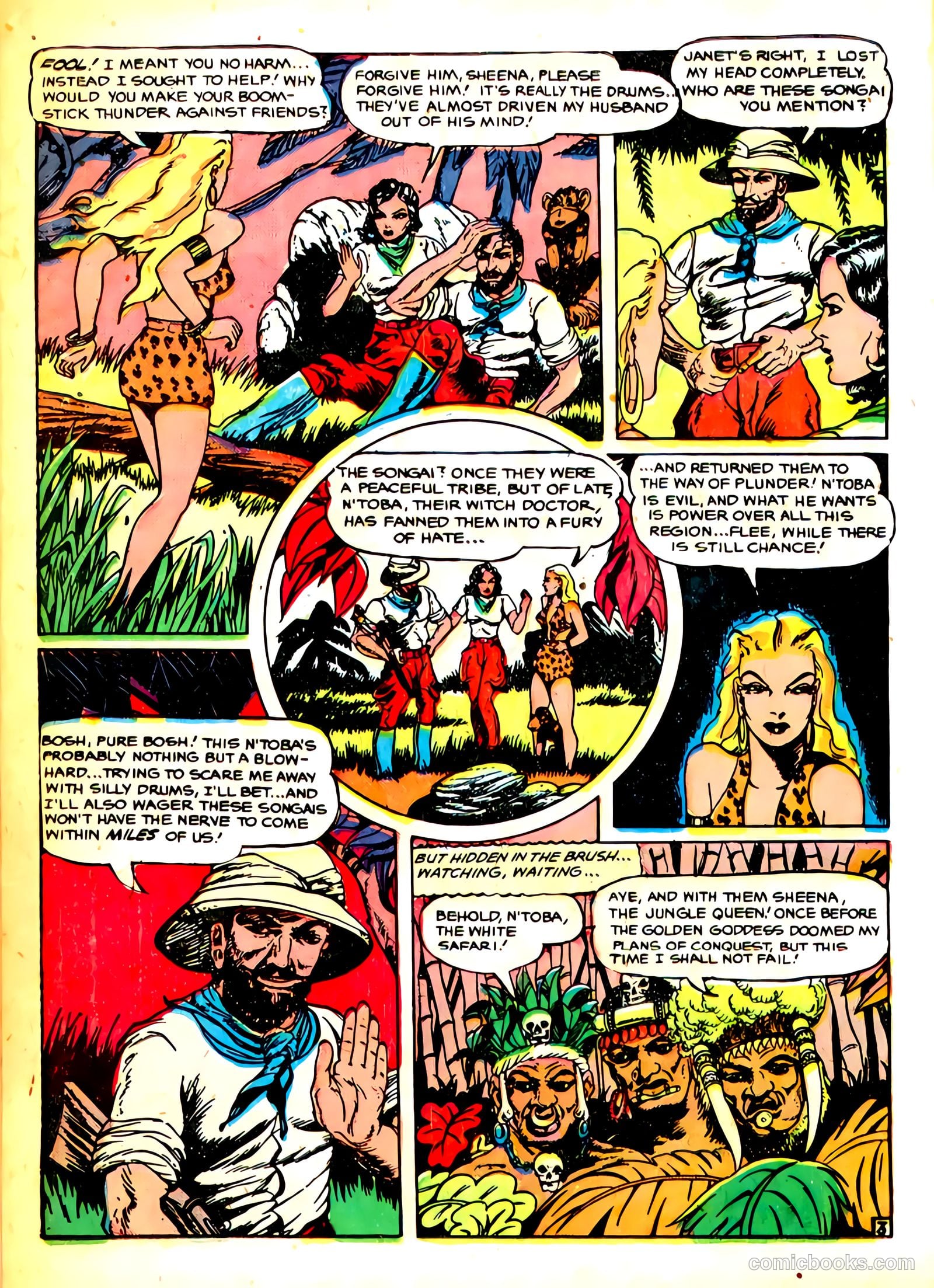 Sheena, Queen of the Jungle #8 (1950) — page 27 of 37