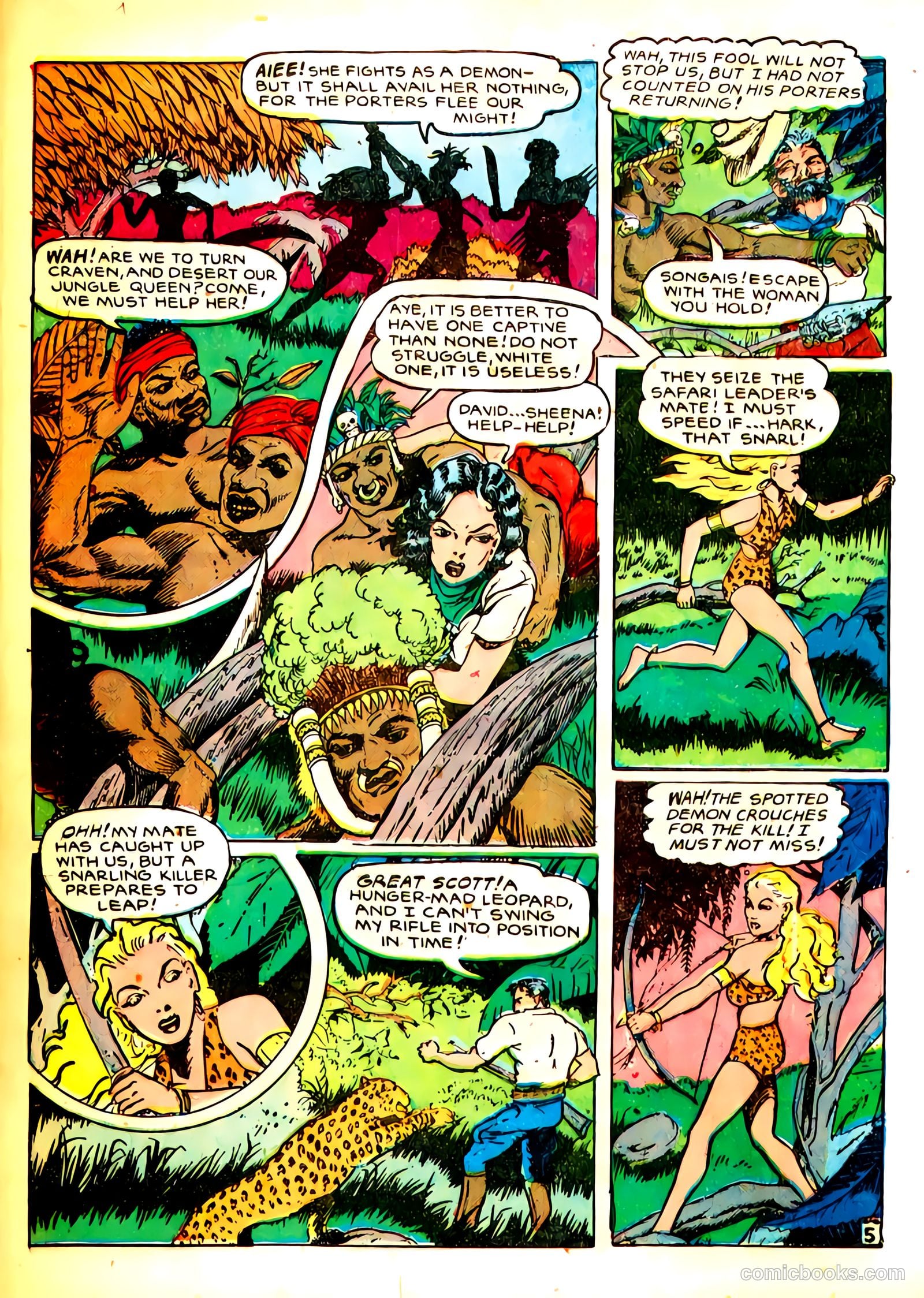 Sheena, Queen of the Jungle #8 (1950) — page 29 of 37