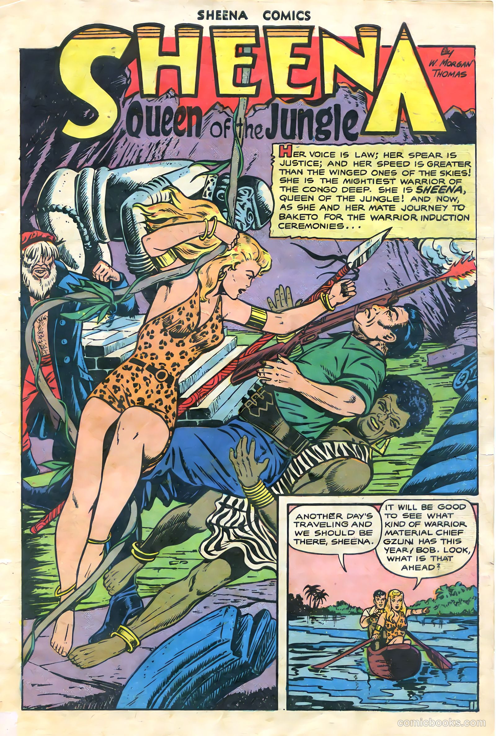 Sheena, Queen of the Jungle #9 (1950) — page 3 of 36