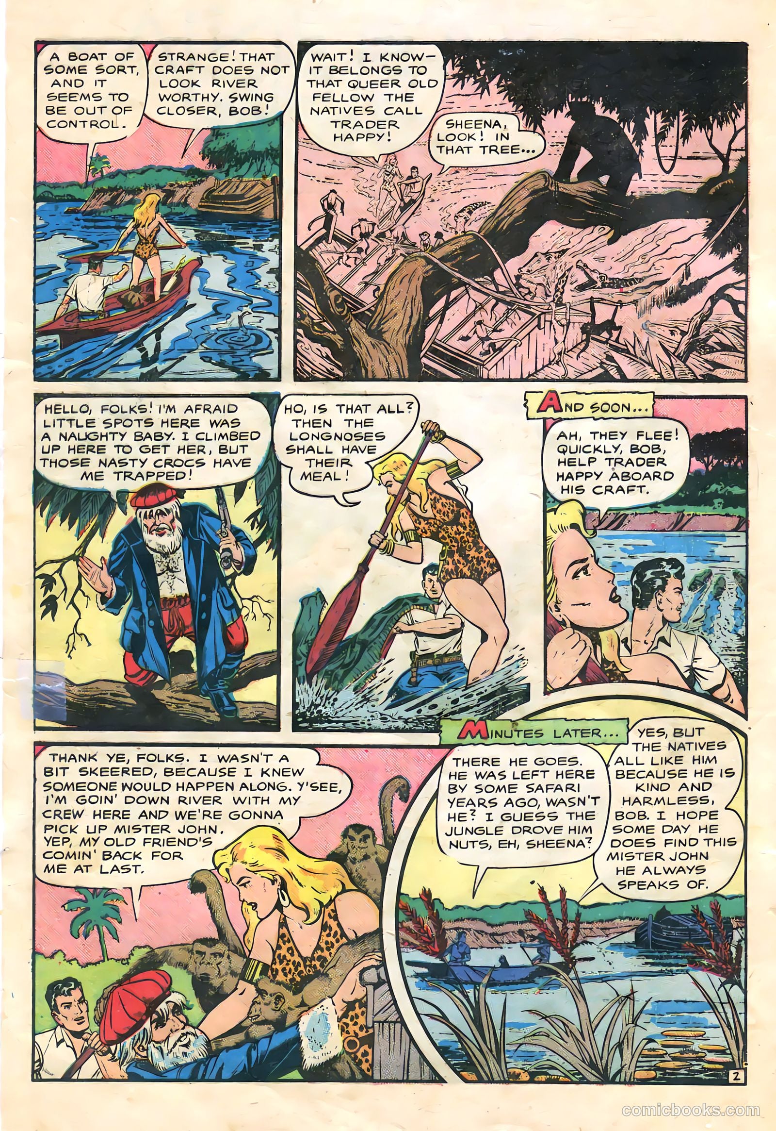 Sheena, Queen of the Jungle #9 (1950) — page 4 of 36