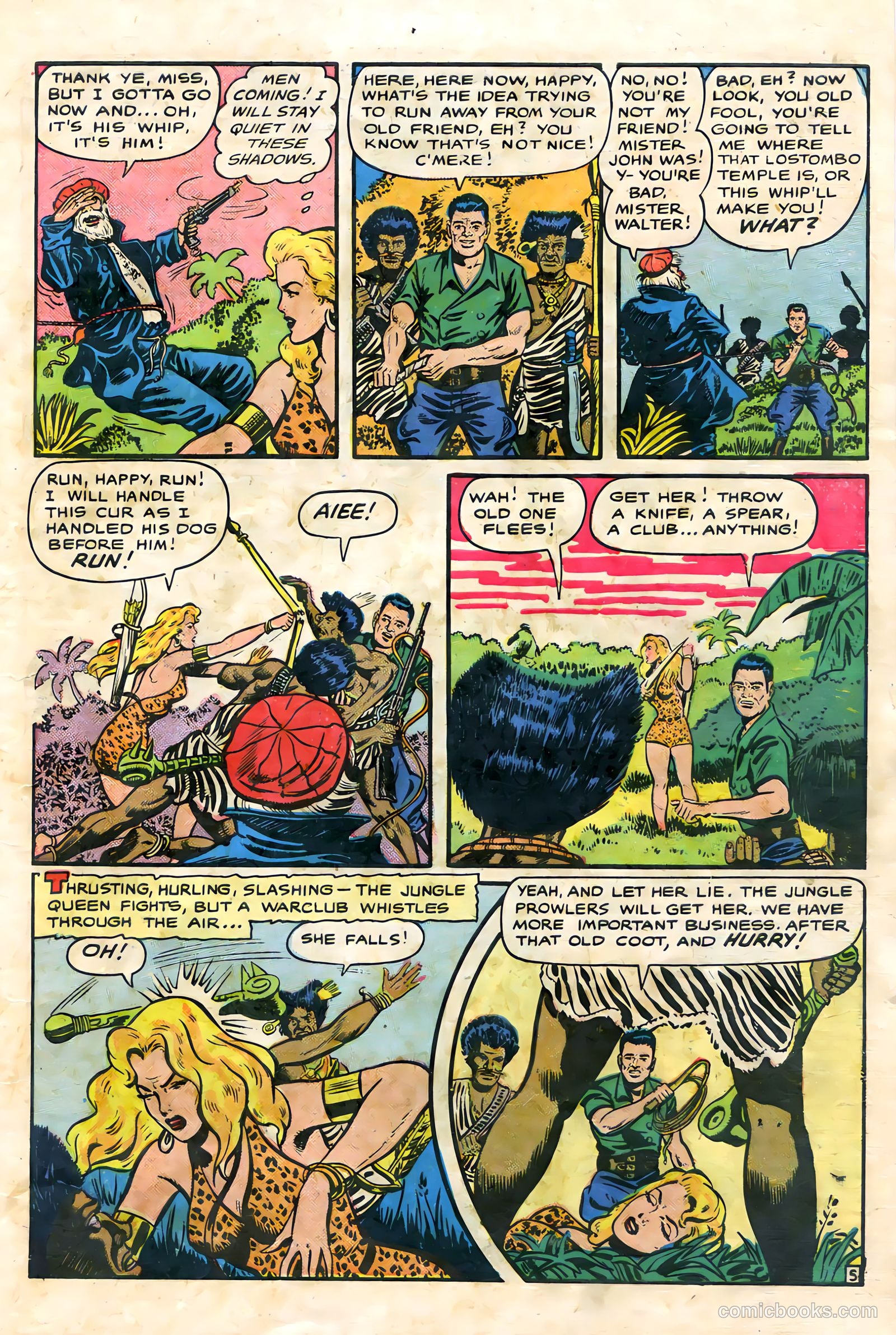 Sheena, Queen of the Jungle #9 (1950) — page 7 of 36