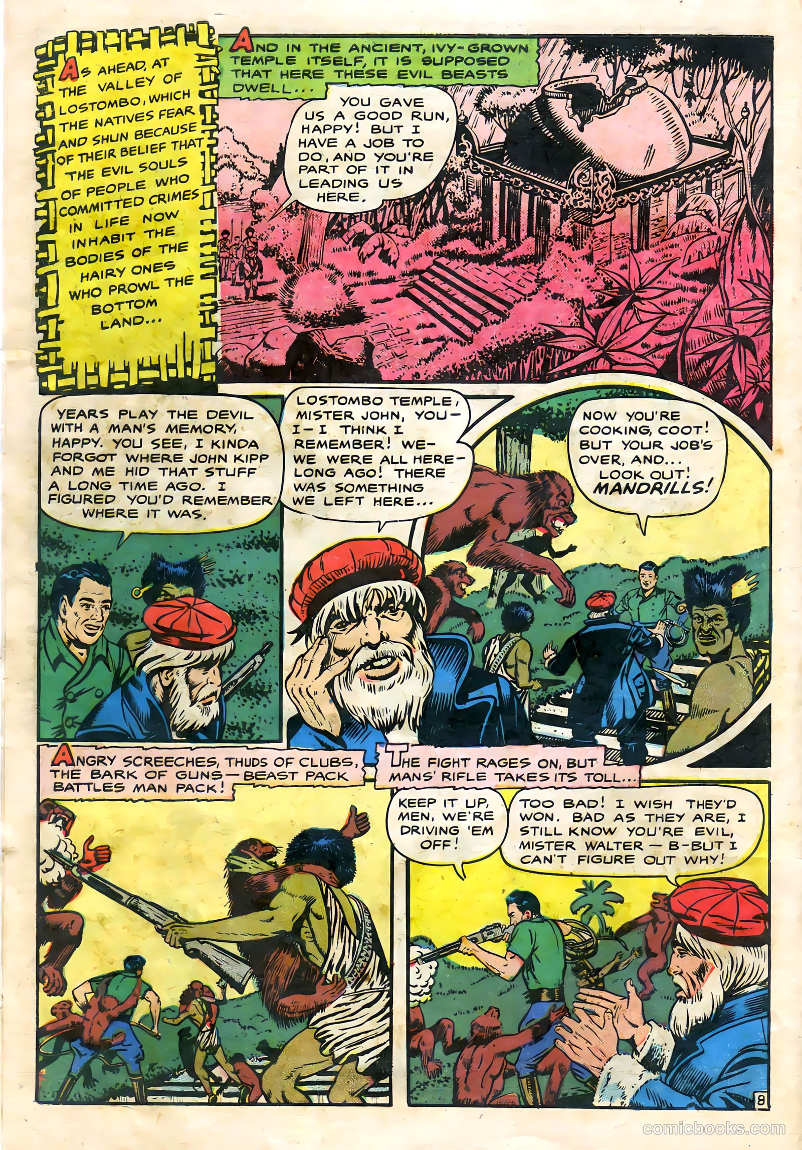 Sheena, Queen of the Jungle #9 (1950) — page 10 of 36