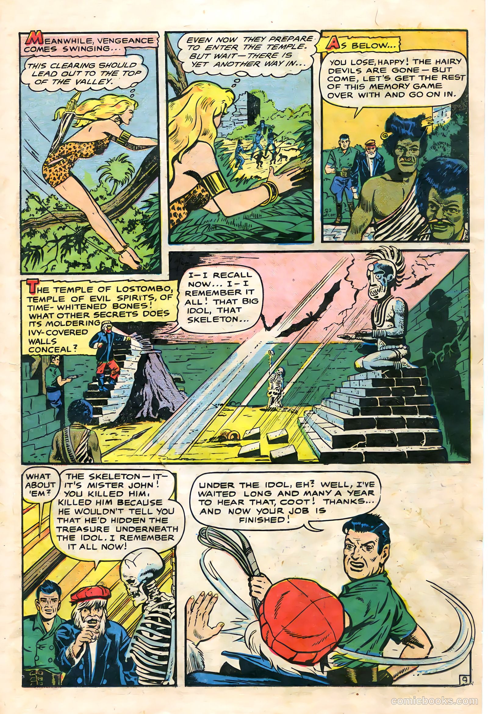 Sheena, Queen of the Jungle #9 (1950) — page 11 of 36