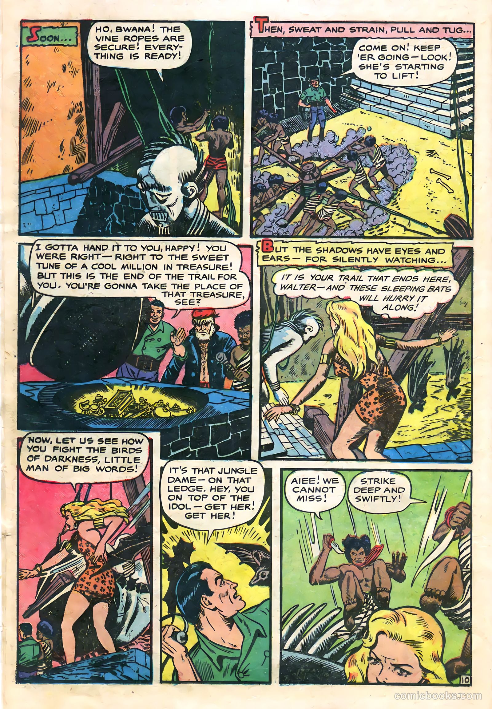 Sheena, Queen of the Jungle #9 (1950) — page 12 of 36