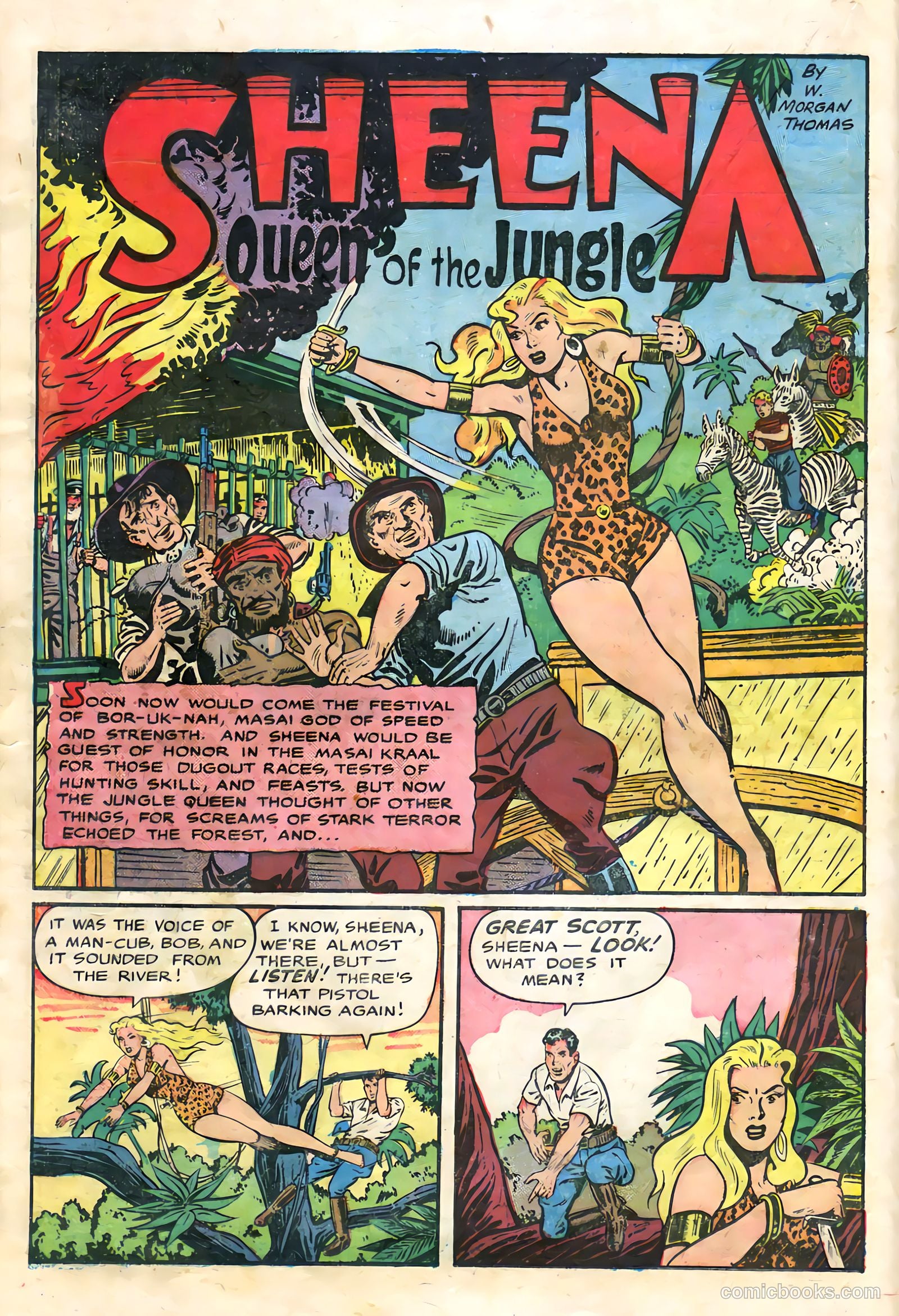Sheena, Queen of the Jungle #9 (1950) — page 16 of 36