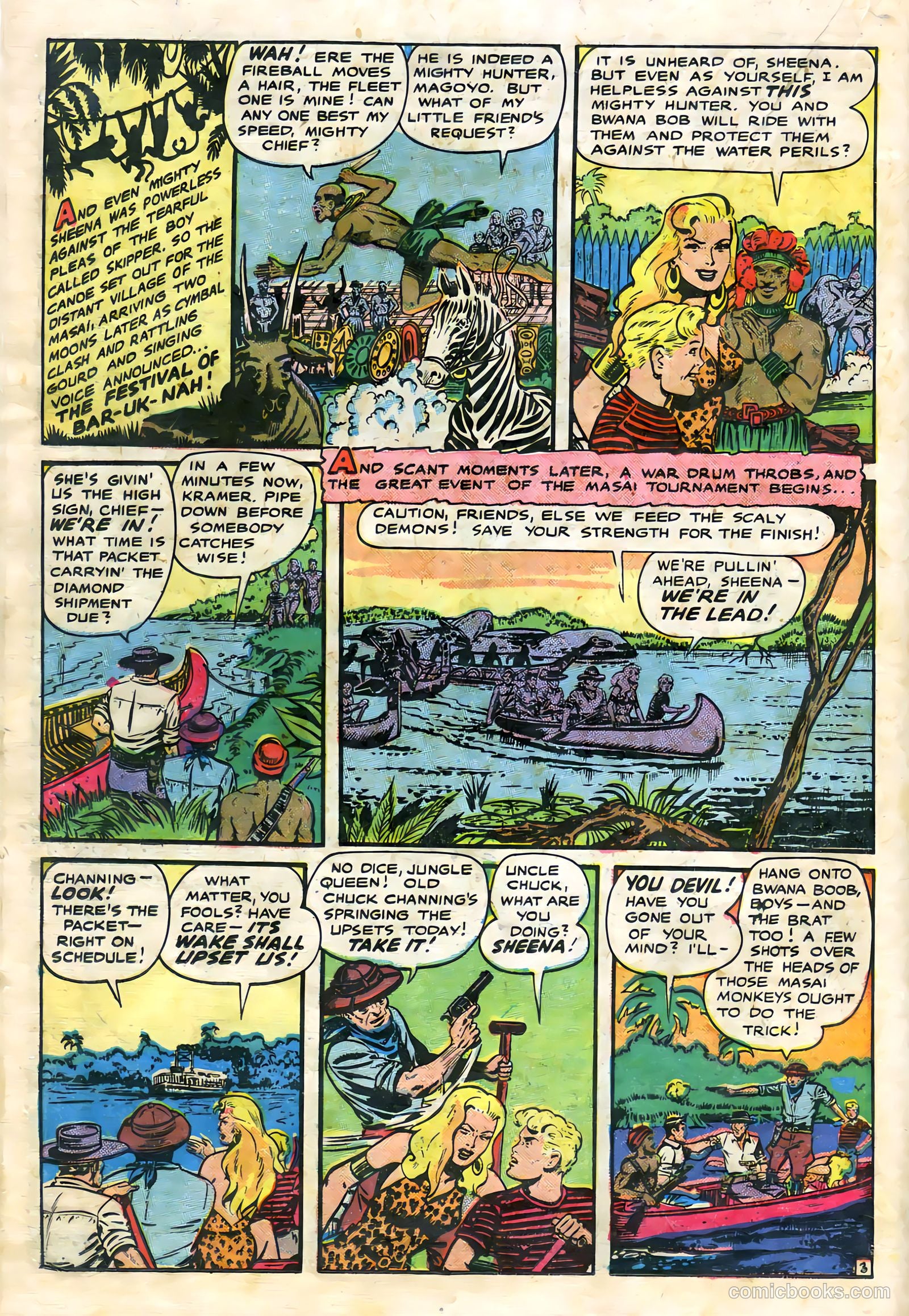 Sheena, Queen of the Jungle #9 (1950) — page 18 of 36