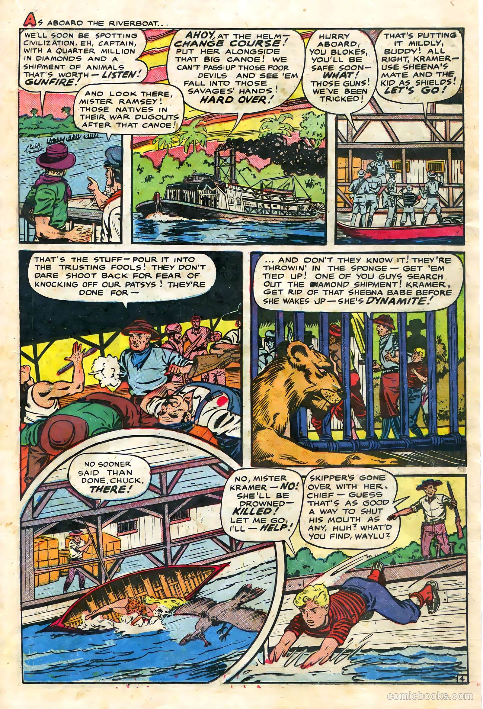 Sheena, Queen of the Jungle #9 (1950) — page 19 of 36