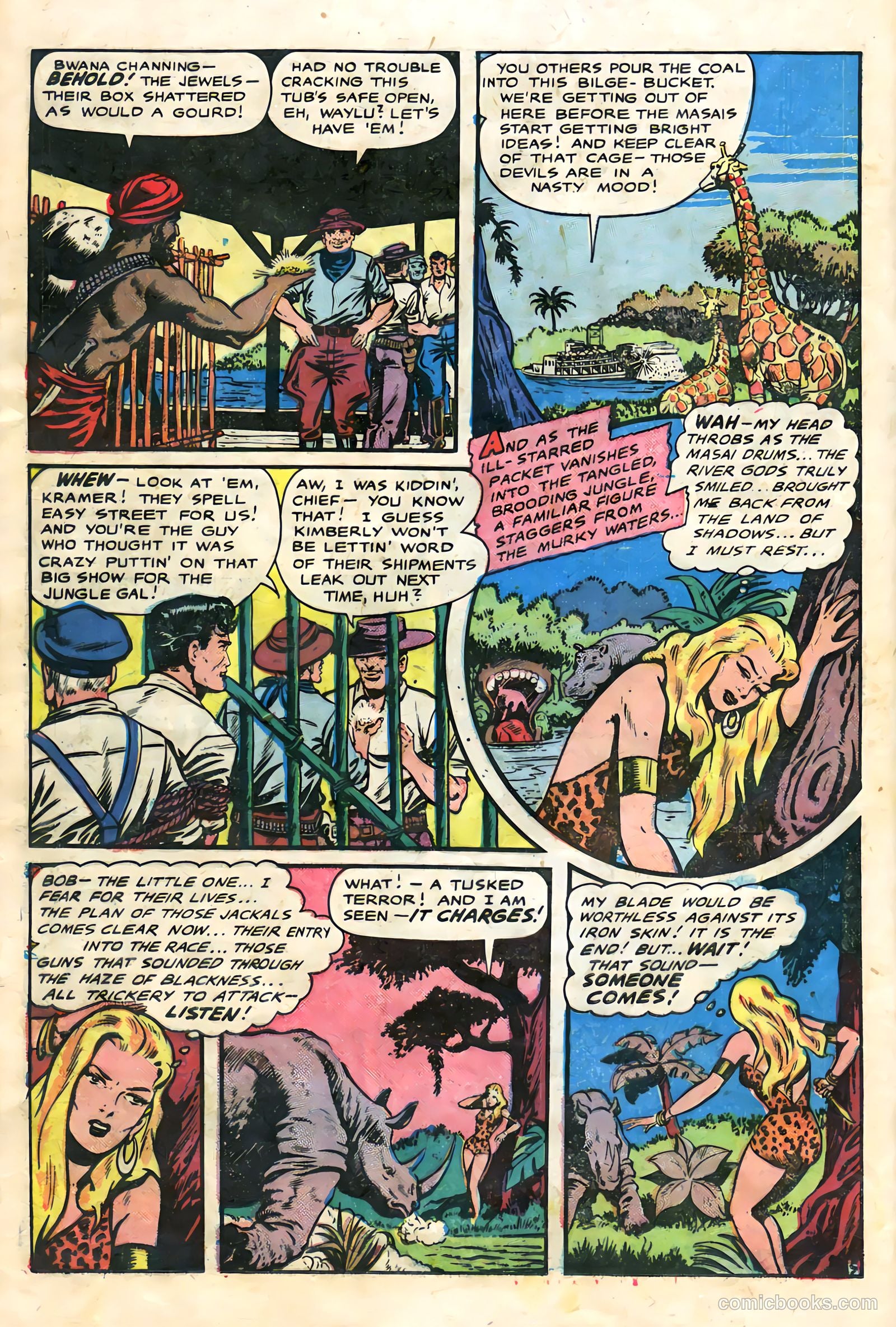 Sheena, Queen of the Jungle #9 (1950) — page 20 of 36