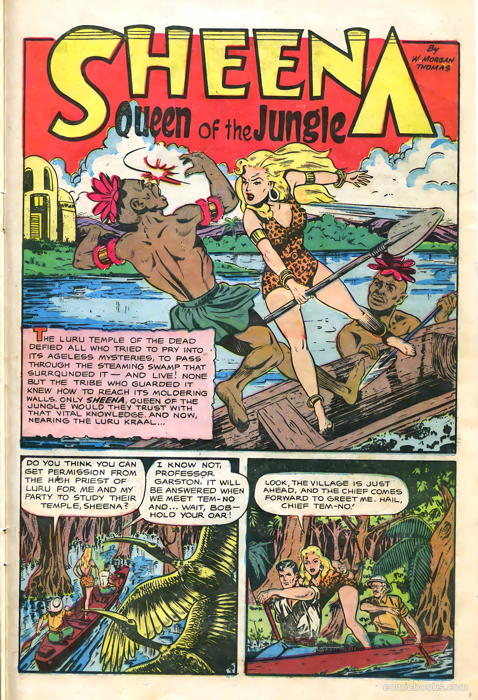 Sheena, Queen of the Jungle #9 (1950) — page 25 of 36