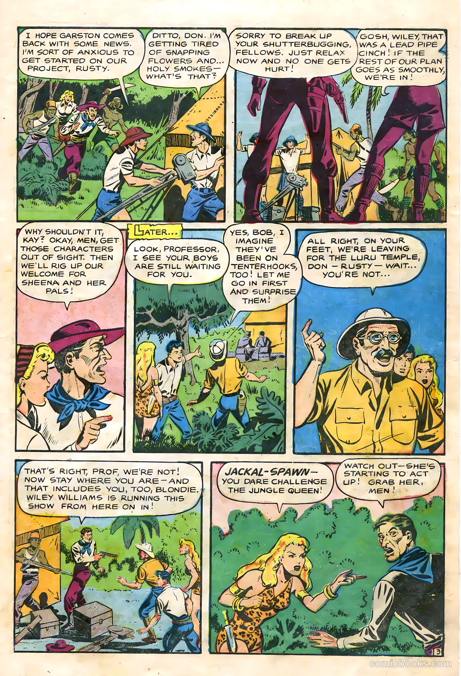 Sheena, Queen of the Jungle #9 (1950) — page 27 of 36