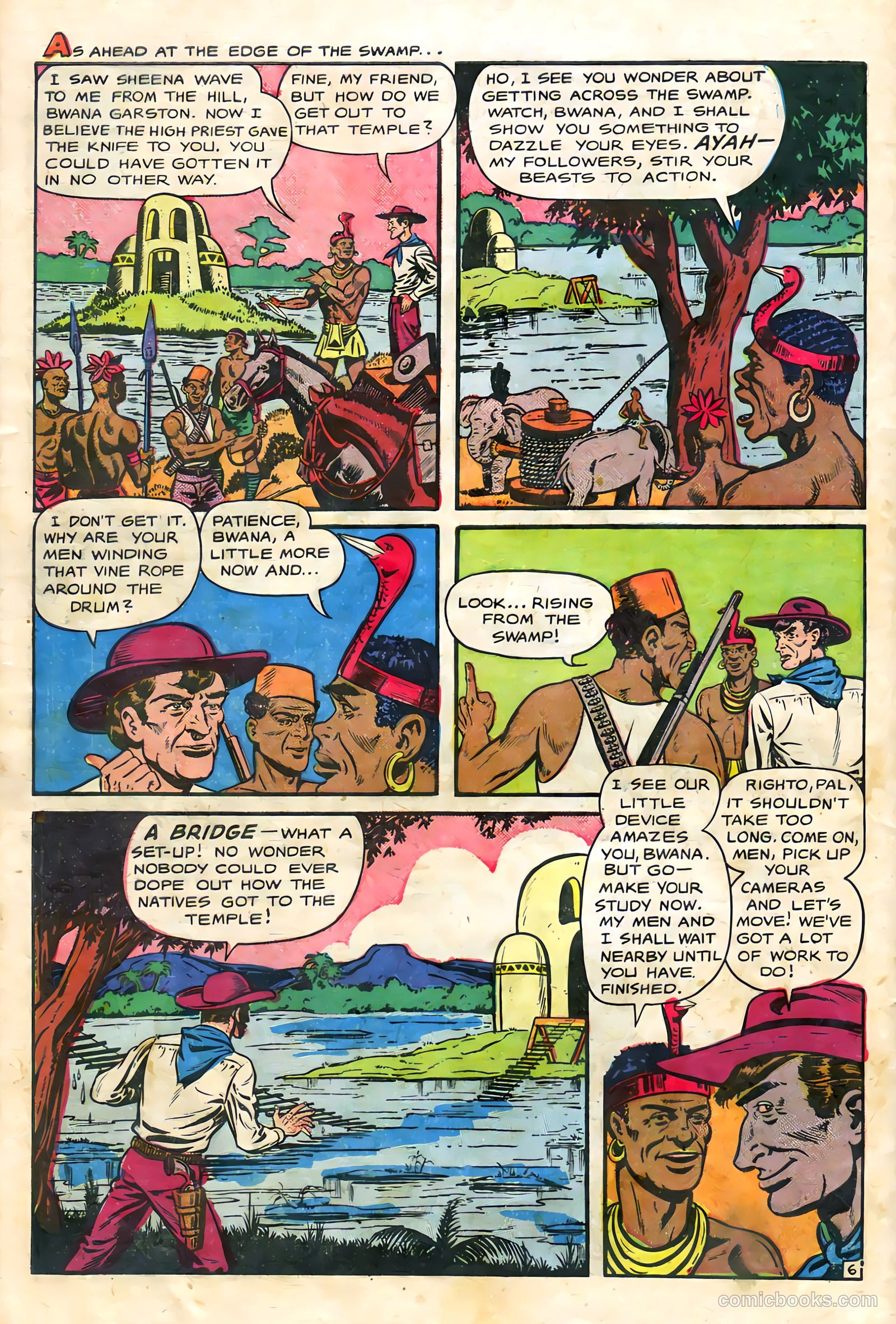 Sheena, Queen of the Jungle #9 (1950) — page 30 of 36