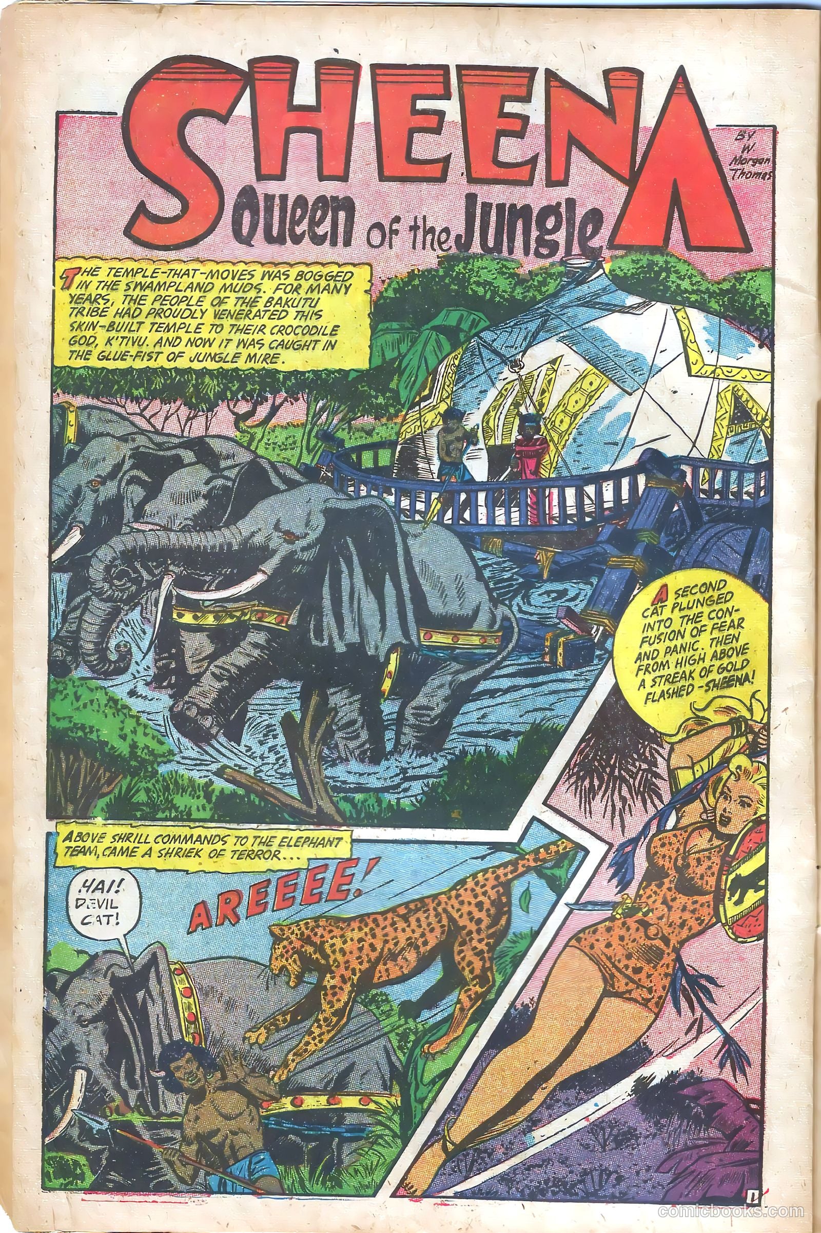 Sheena, Queen of the Jungle #9 (1958) — page 4 of 36
